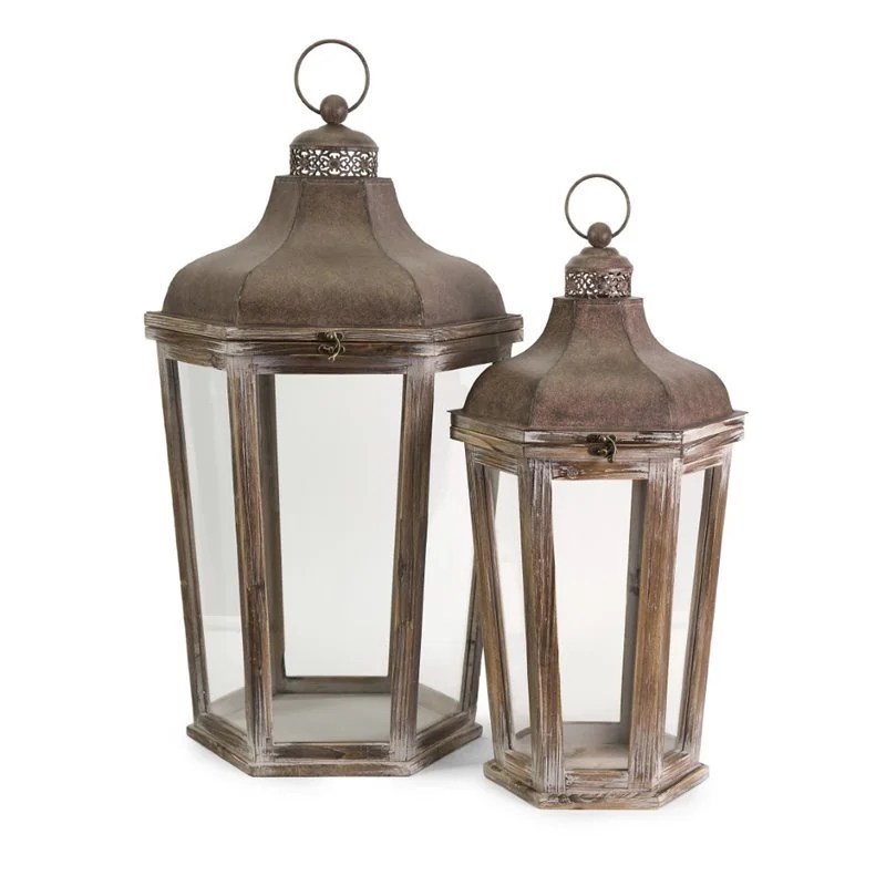 Layla Oversized Lanterns Set of 2