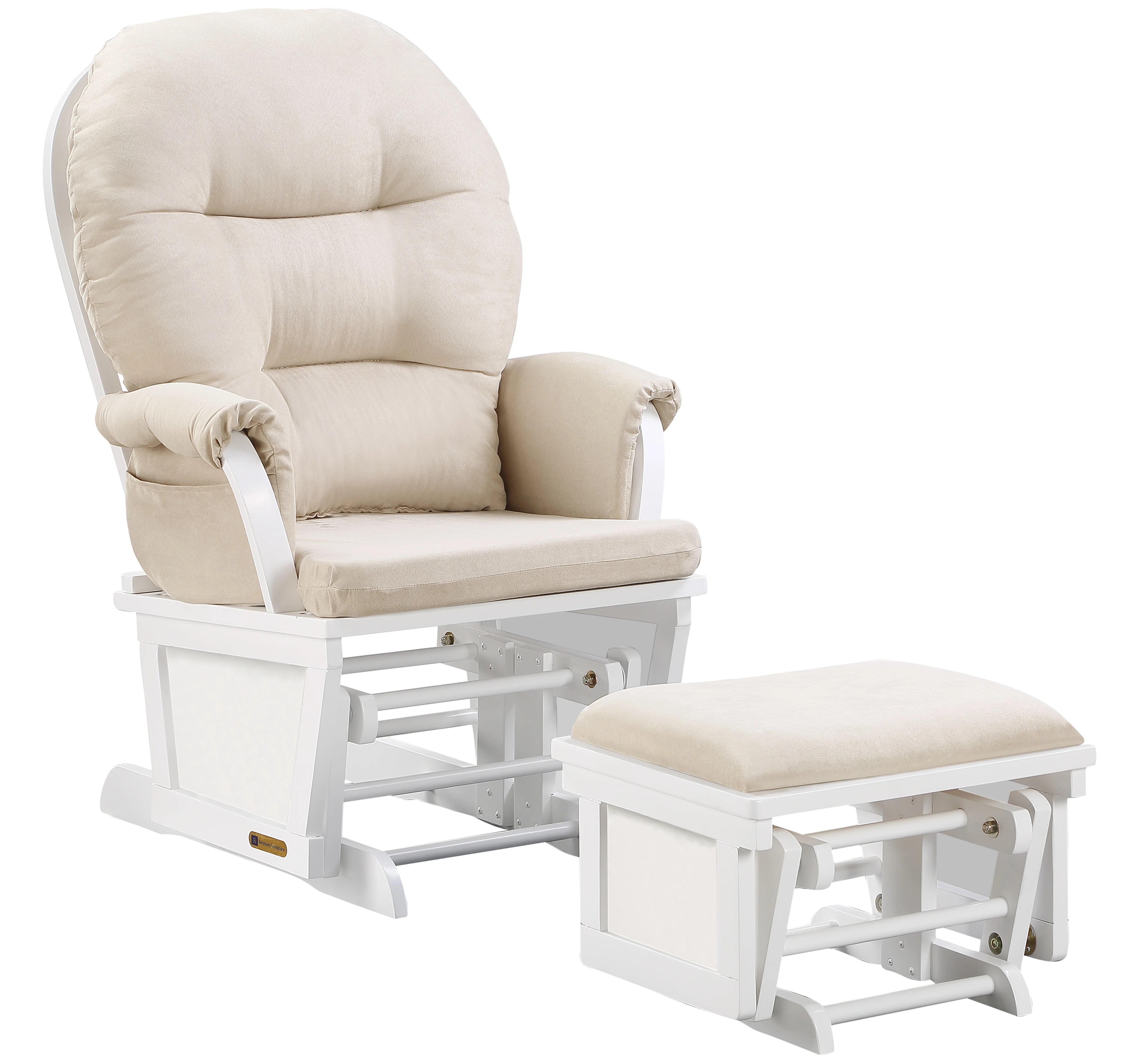 Gliders & Ottomans Baby Lennox Furniture Glider Chair and Ottoman Combo