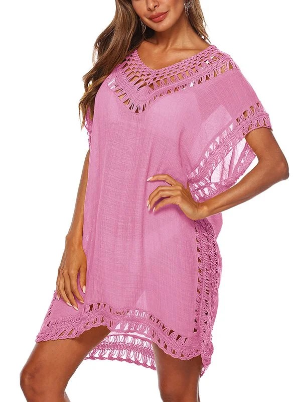 2019 Casual Summer Swimsuit Cover Up for Women Loose Beach