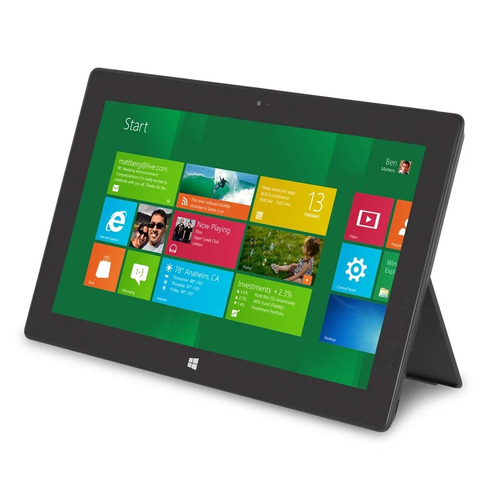 Restored Microsoft Surface Pro 2 10.6" 256GB i5 HD Tablet Black