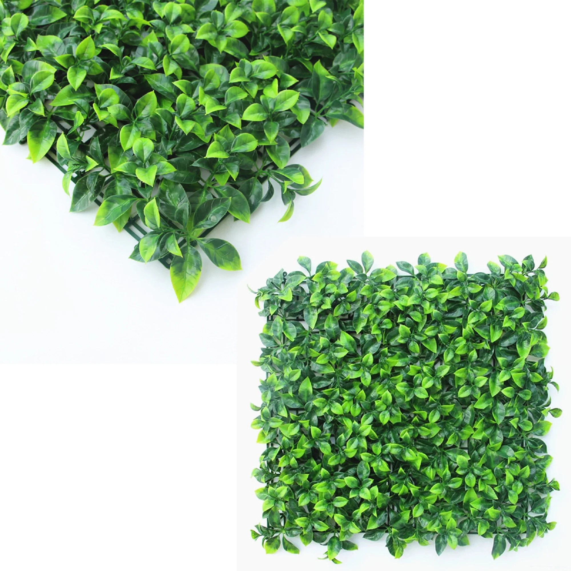 Ejoy Artificial Boxwood Panels Topiary Hedge Plant UV Protected Ejoy Artificial Boxwood Panels Topiary Hedge Plant UV Protected