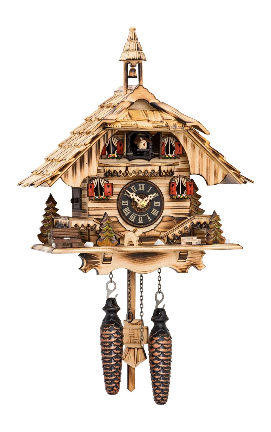 444-22QM - Engstler Battery-operated Cuckoo Clock - Full Size - Walmart.com