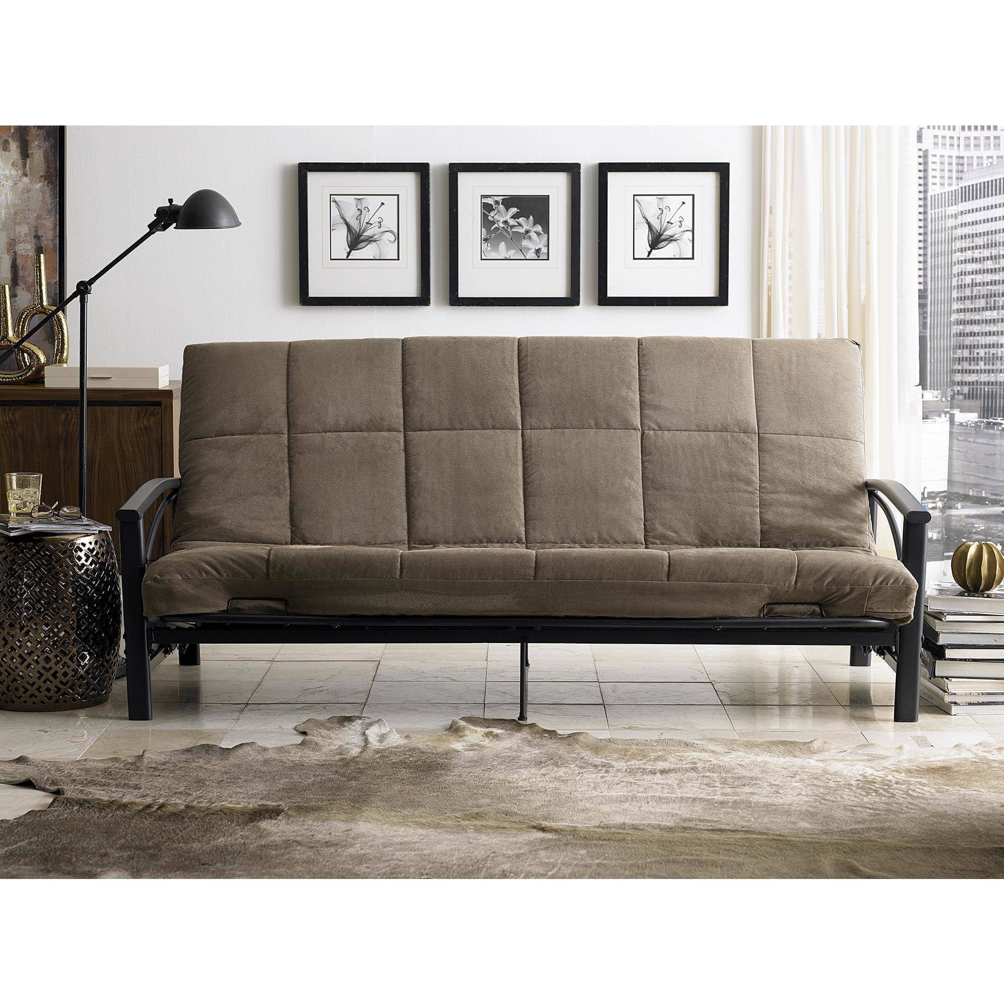 Full Size Futon Mattress Replacement Quilted Top Soft Sleeper Home Seat