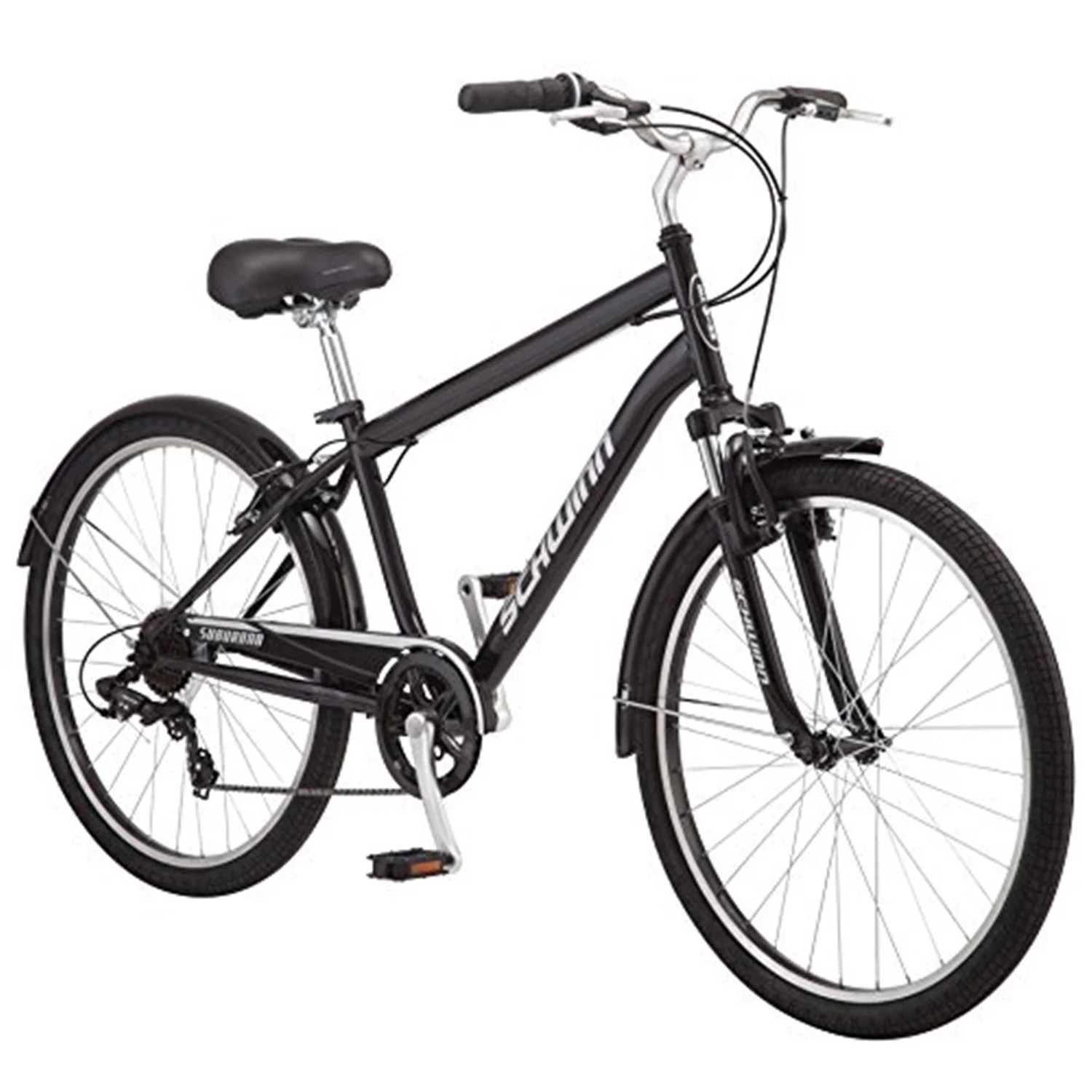 Schwinn Suburban BicycleColorBlack,Size26",StyleMen's Comfort