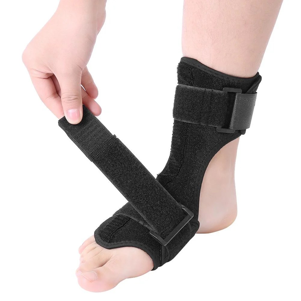 HERCHR Ankle Joint Support, Foot Drop Splint Orthotics Fracture Sprain