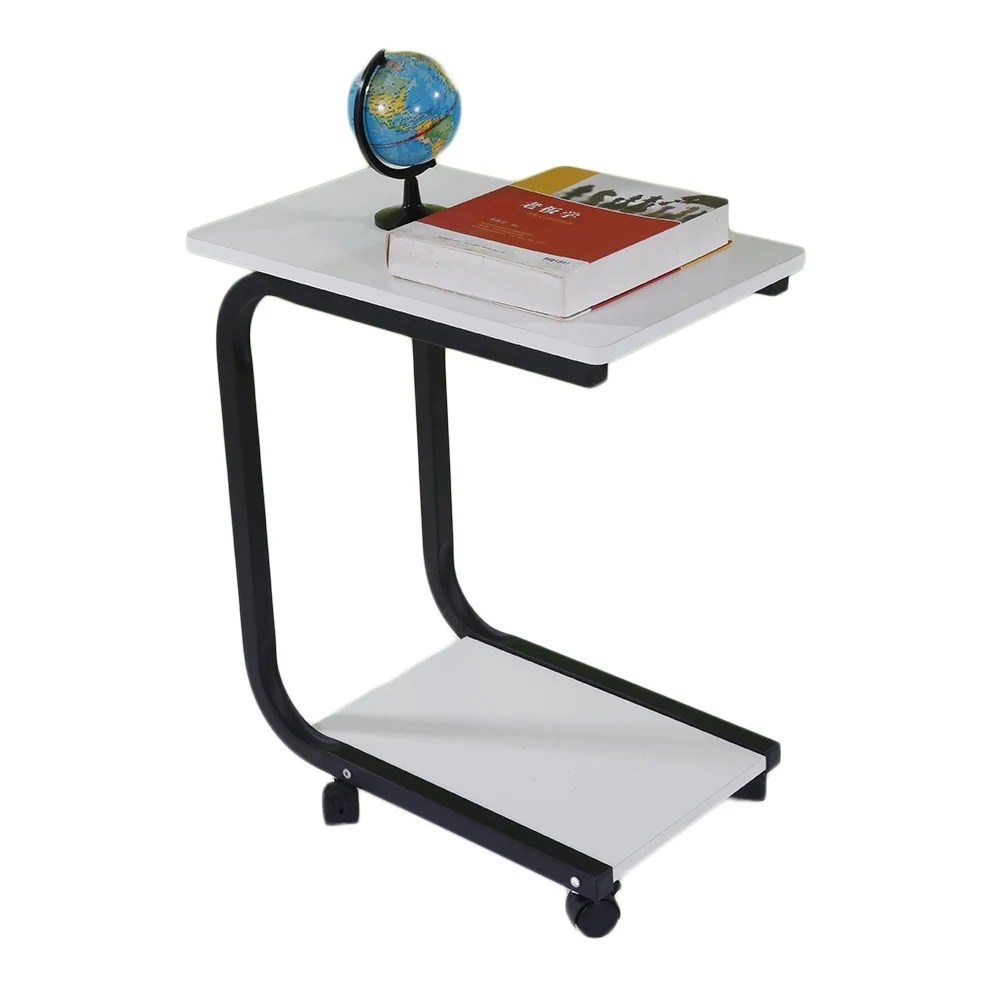 Topcobe Side Table, Sofa End Tables for Living Room, C Tables for Couch