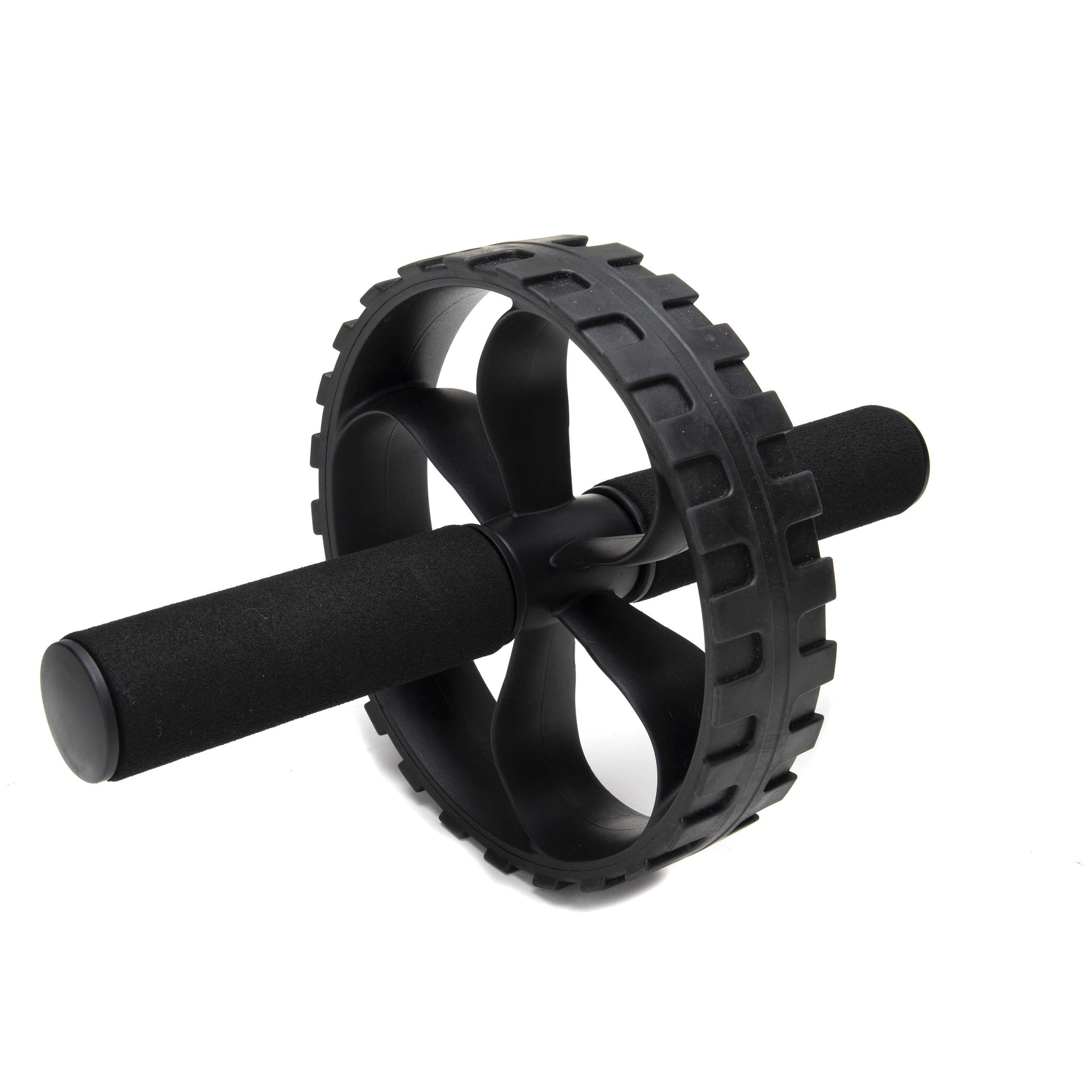 Mind Reader Ab Roller Wheel, Abdominal Roller Wheel with Foam Grips, Ab