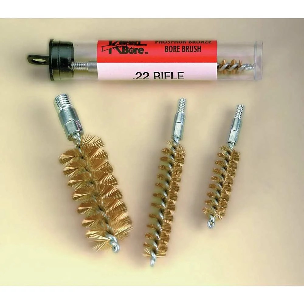 KLEENBORE HANDGUN PHOSPHOR BRONZE BORE BRUSHES/MOPS HANDGUN BORE