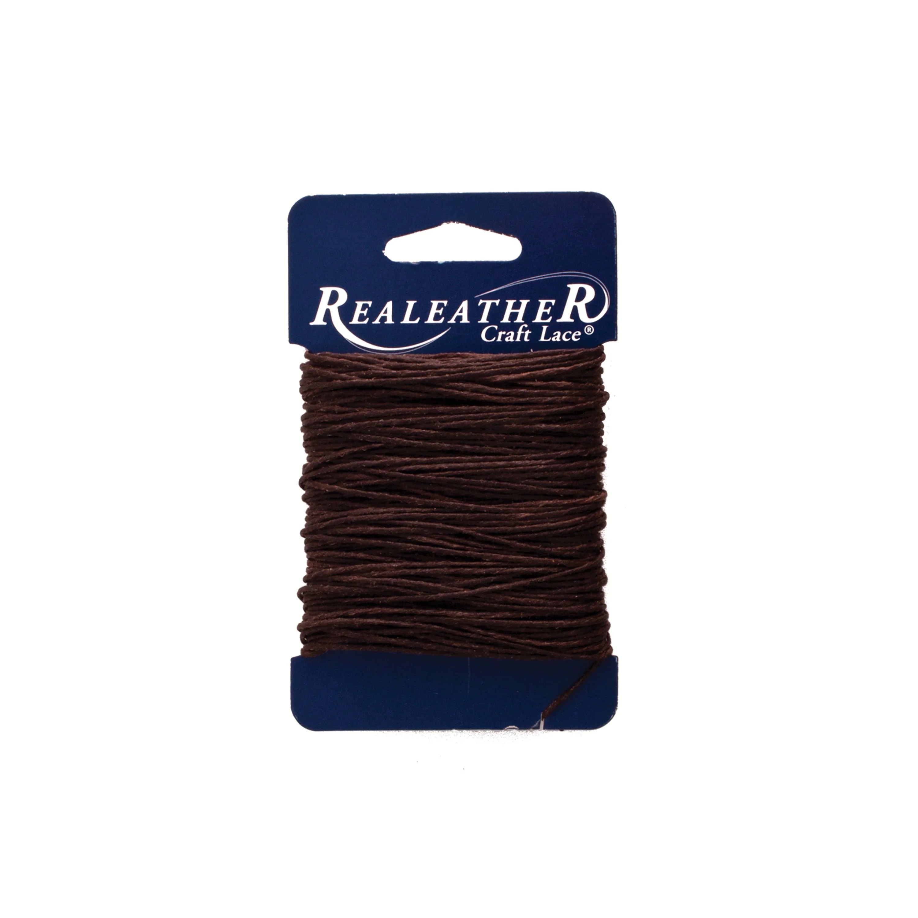 Realeather Waxed Thread, Brown