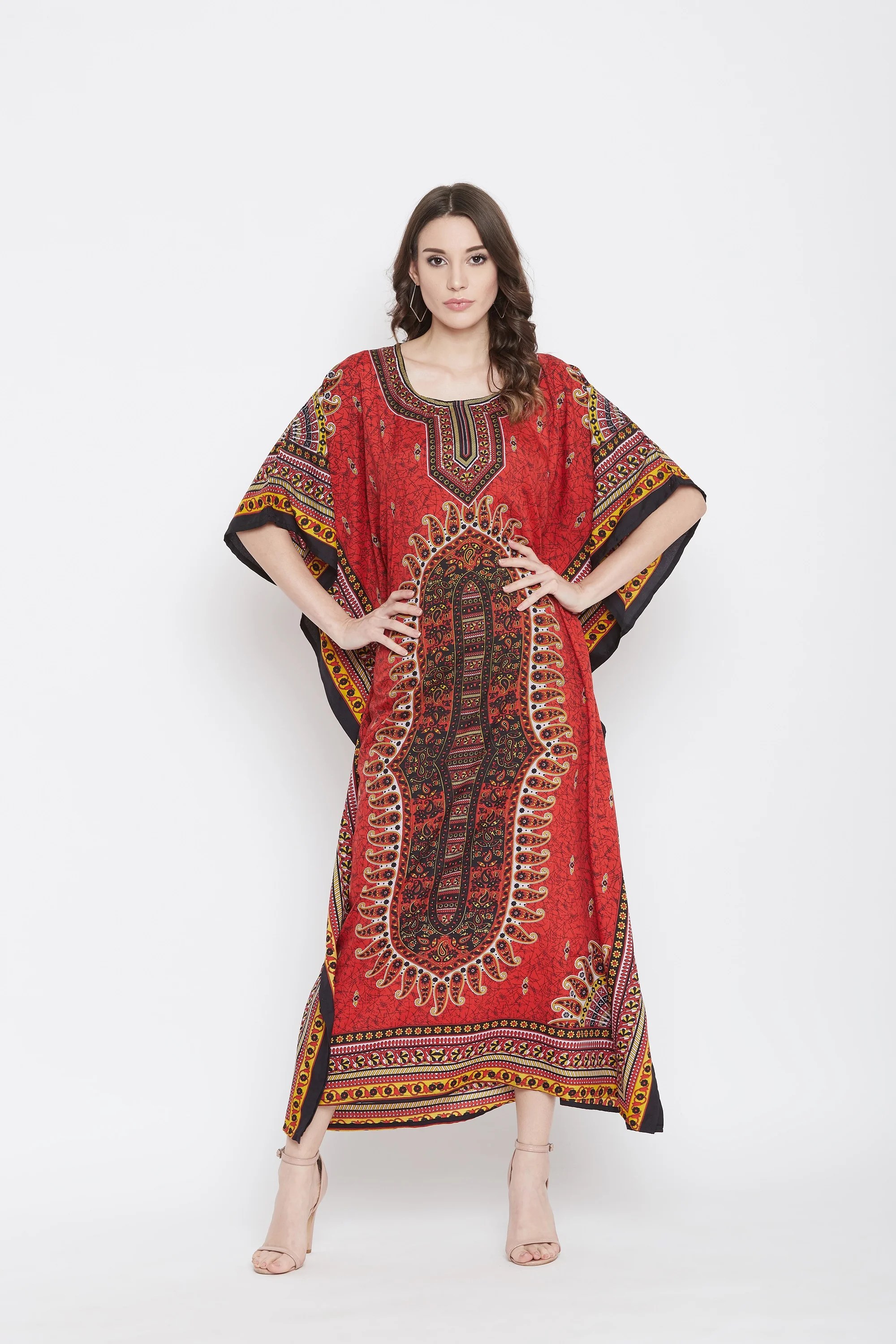 Women Plus Size Kaftans Dresses for Womens Caftans Long Maxi Dress