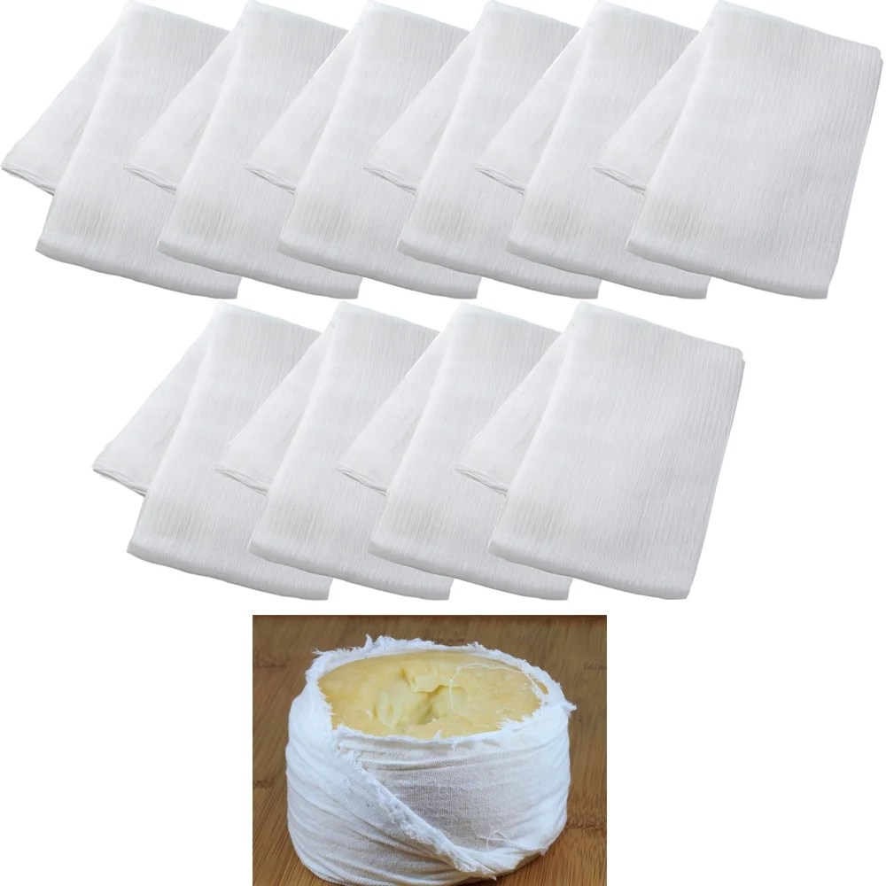 10 Sq Yard Cheesecloth White Gauze Fabric Kitchen Cheese Cloth Bleach