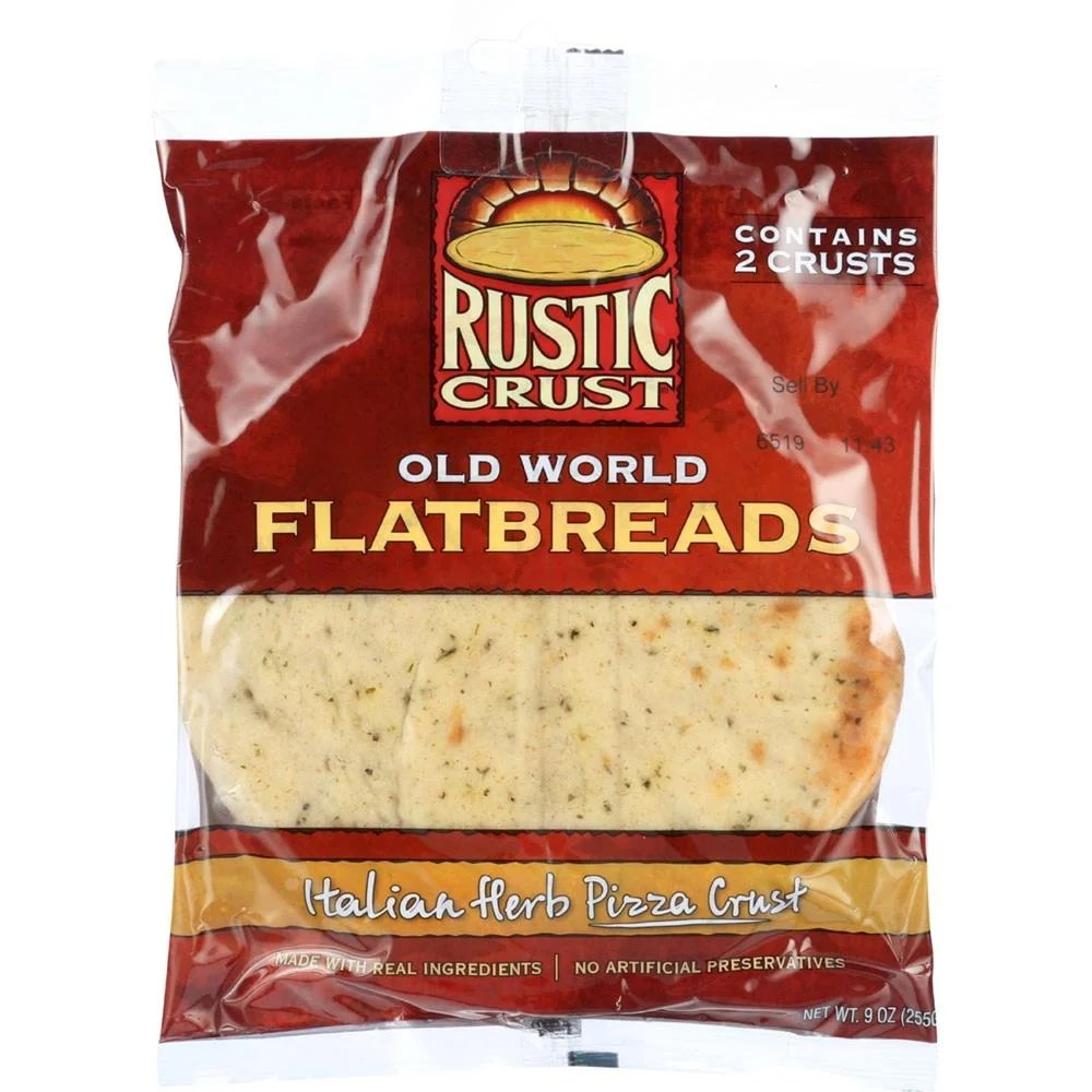 Italian Herb 2 Pack Pizza Crust