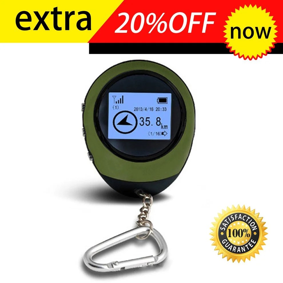 Mini GPS Tracker Tracking Device Travel Portable Keychain Locator