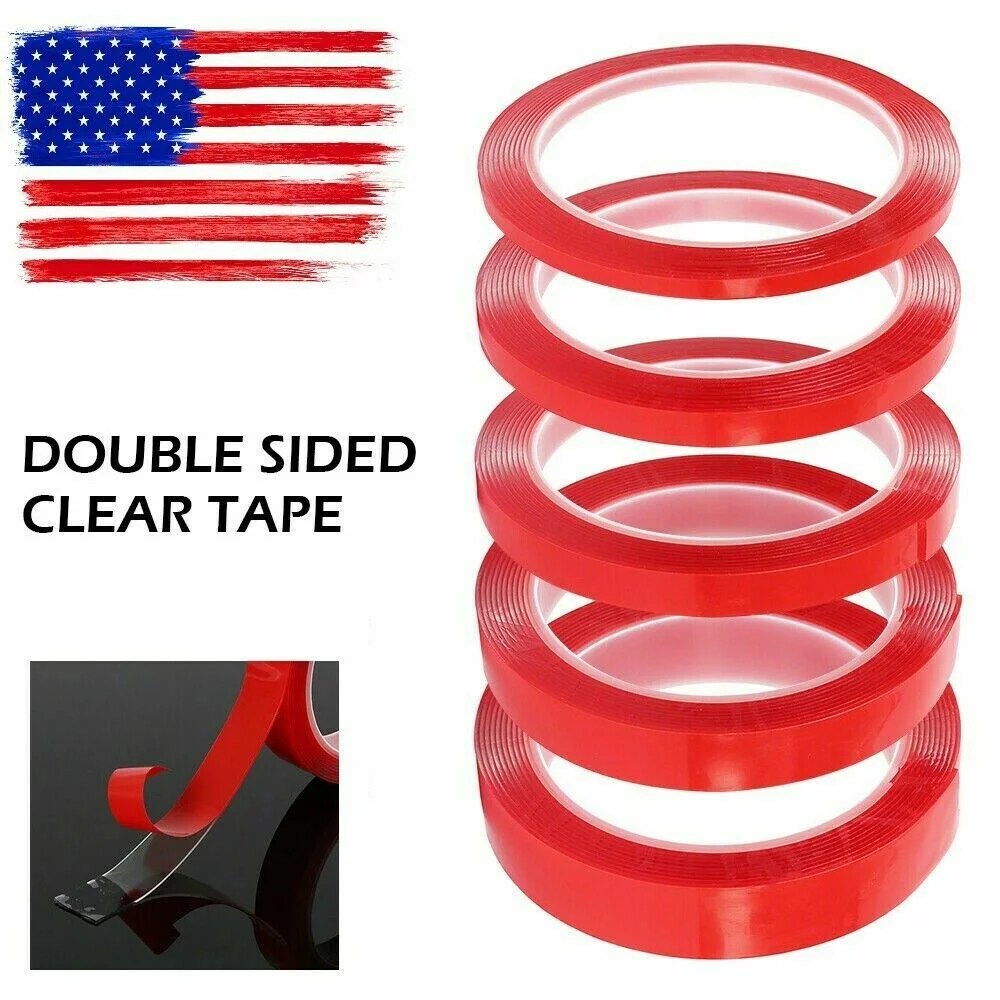 Double Sided Adhesive Grip Tape,Traceless Transparent Gel Mat Tape Nano