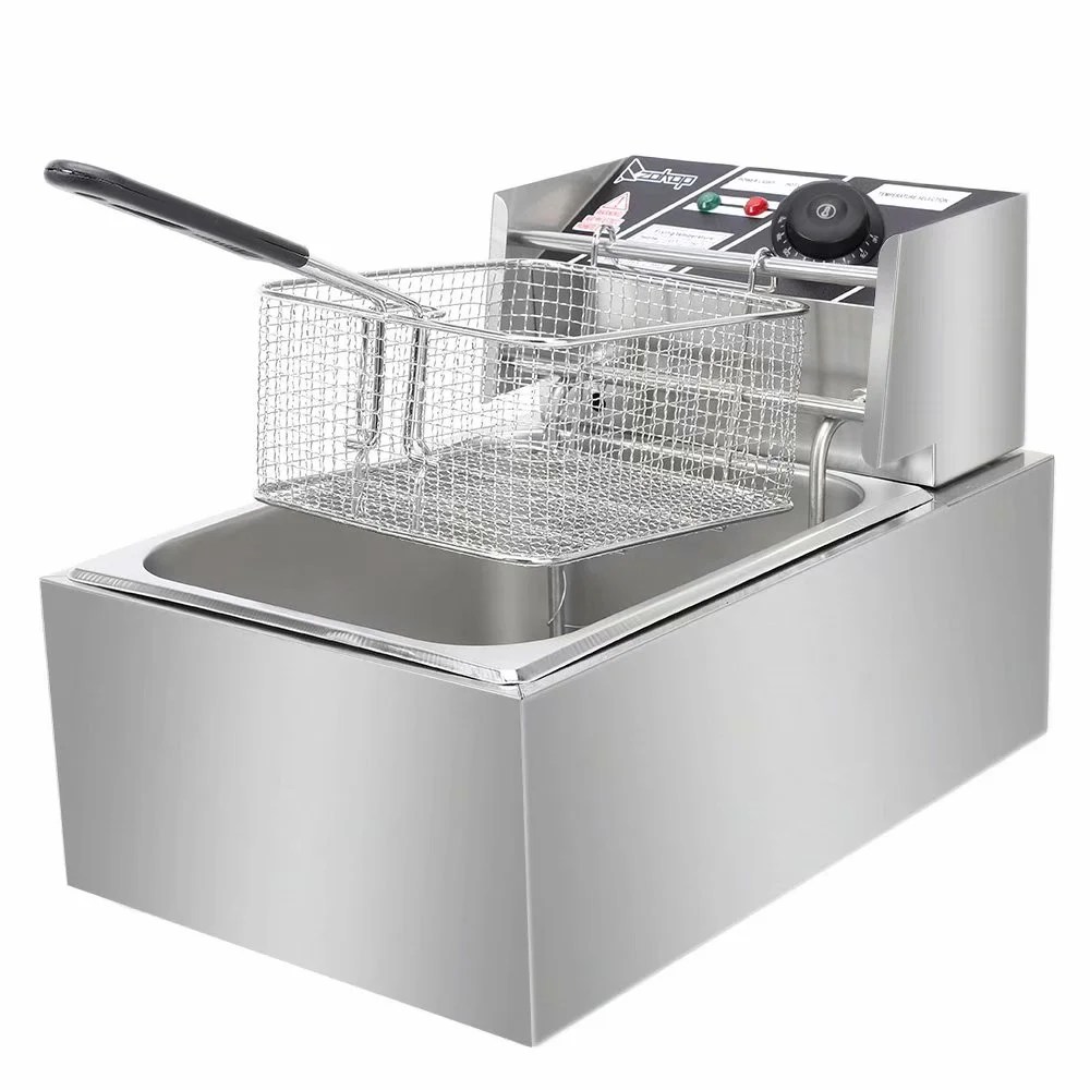 ZOKOP French Fries Fryers, Small Electric Deep Fryer,EH81 2500W MAX