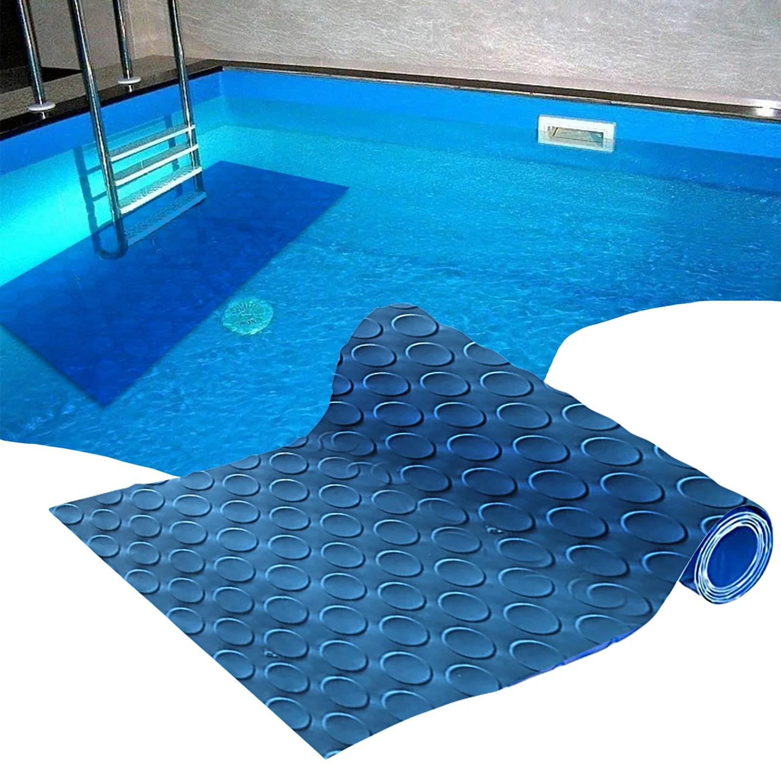 Travelwant Swimming Pool Ladder Mat Protective Pool Ladder Pad Step