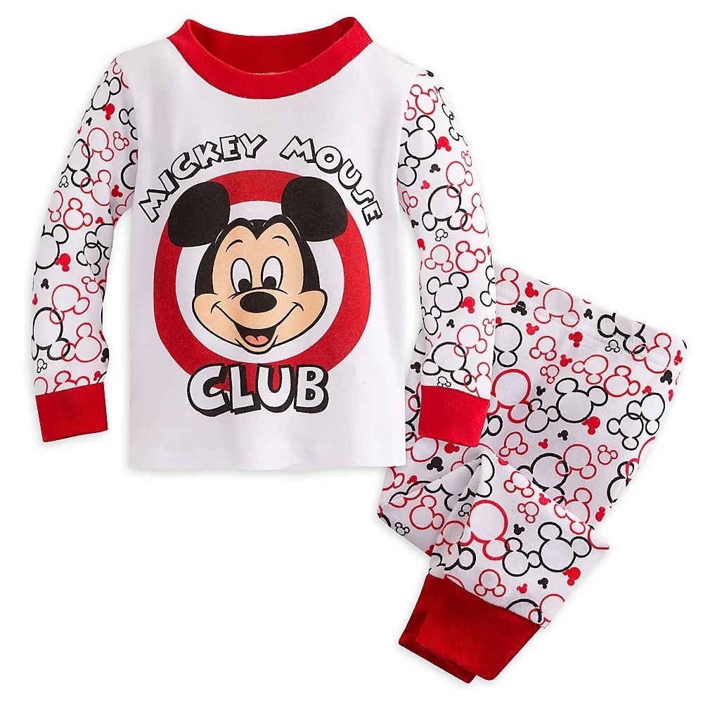 Disney Store Disney Store Baby Boys Mickey Mouse Club Long Sleeve PJ
