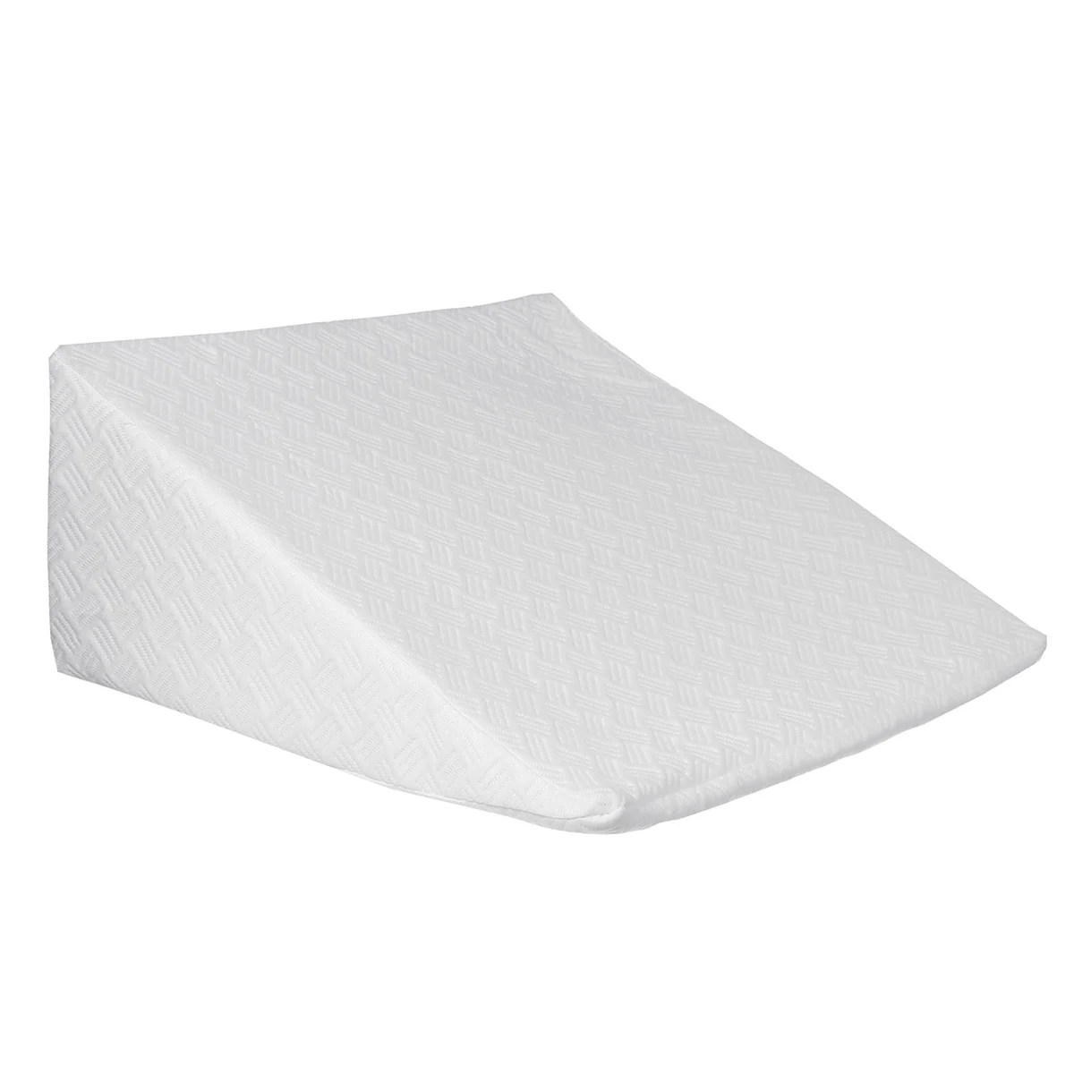 Bed Wedge Pillow Memory Foam Triangle Cushion to Elevate Upper Body
