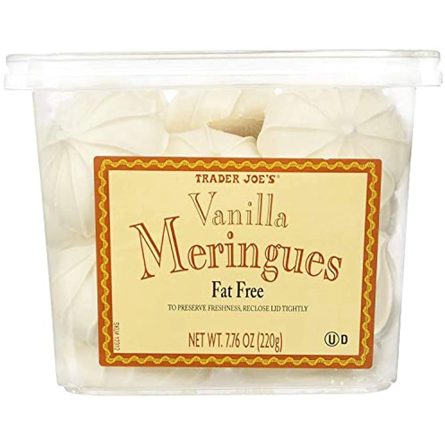 TJ Vanilla Meringues Cookies (7.39 Oz Pack Of 2)
