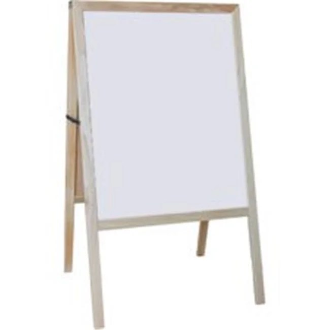 DryErase Board & Chalkboard Easel Black & White