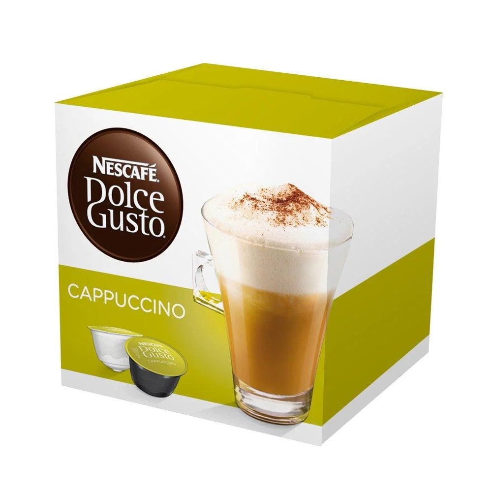 NESCAFE Dolce Gusto Coffee Capsules Cappuccino 16 Count