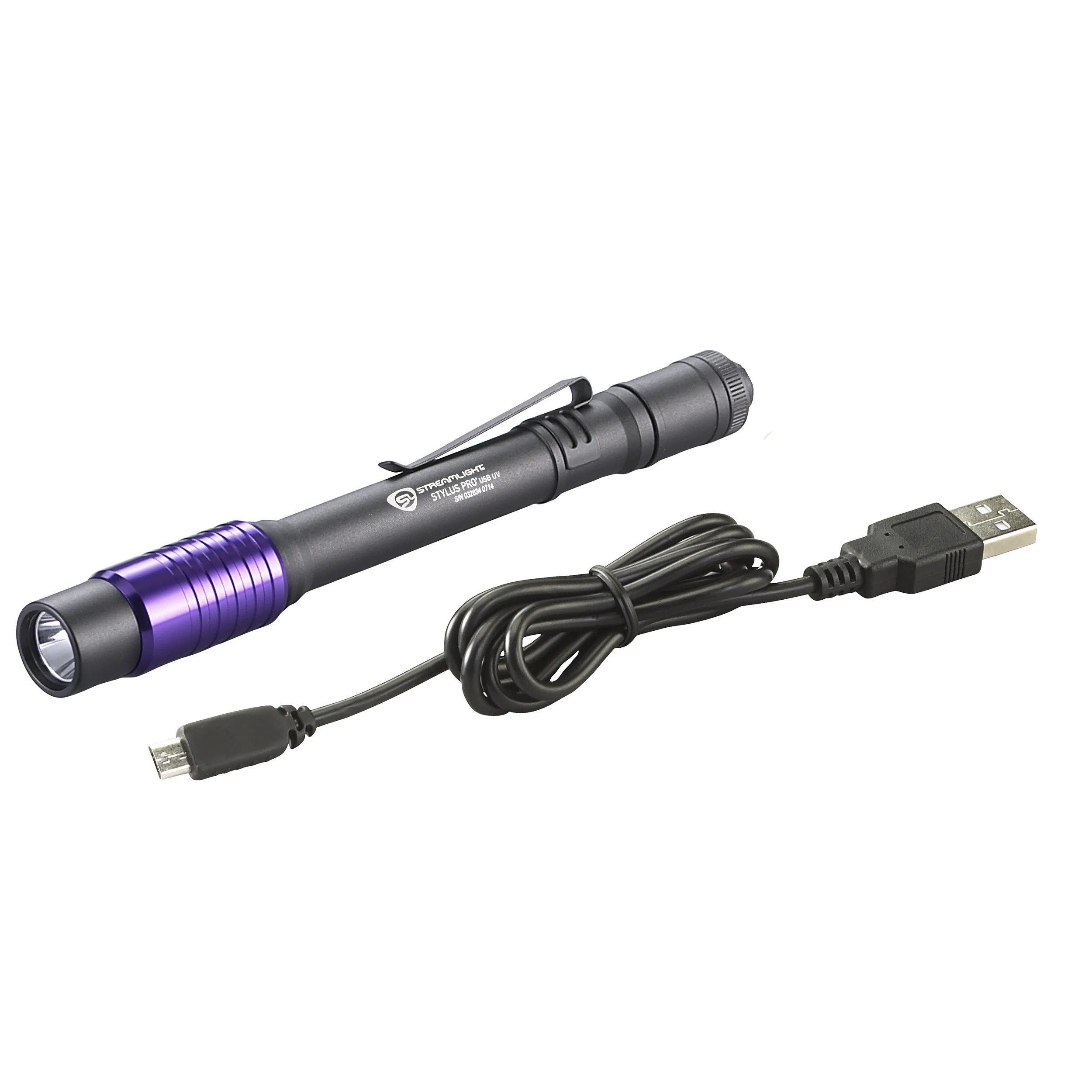 Streamlight Stylus Pro USB UV Ultraviolet LED Compact Penlight