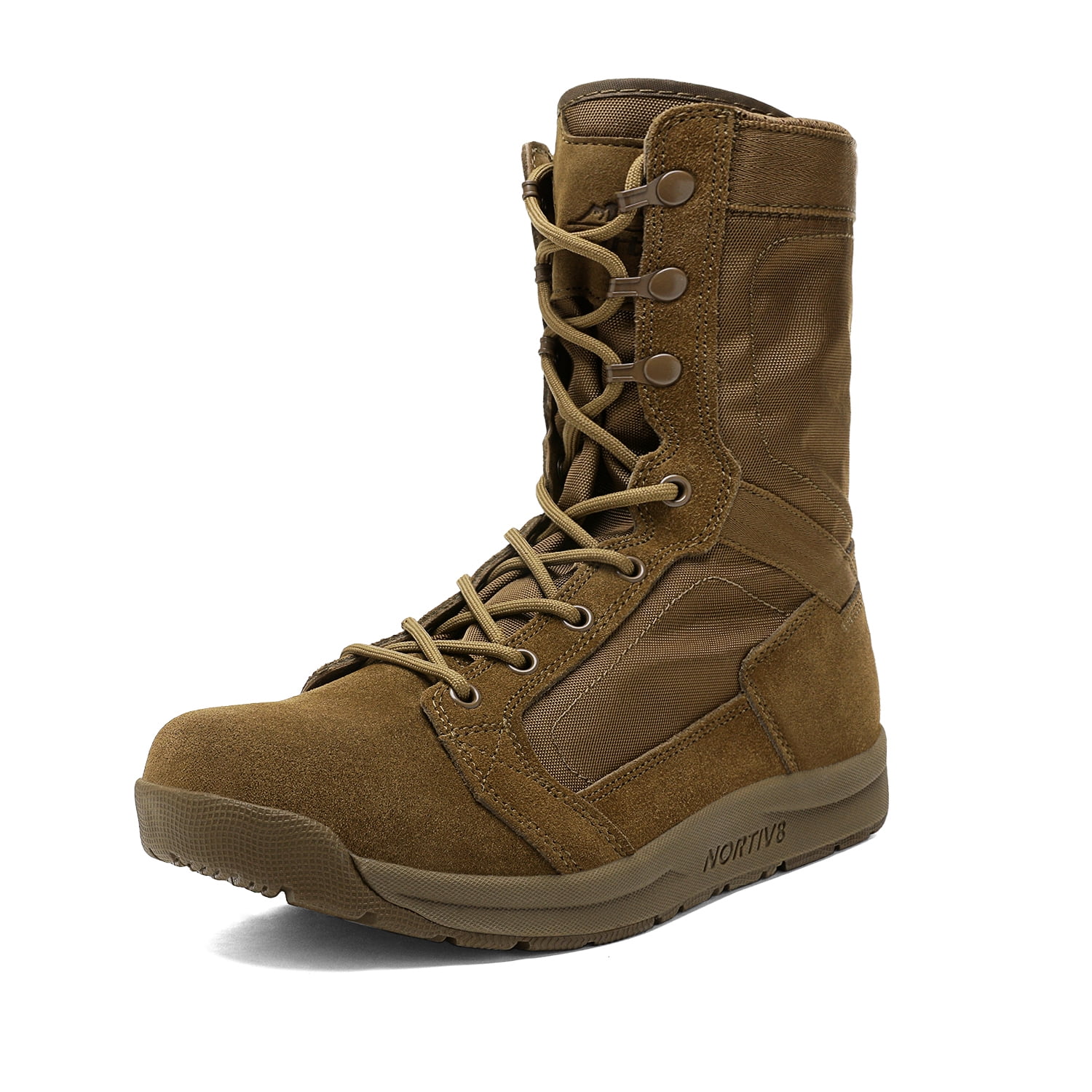 NORTIV 8 Nortiv 8 Men's Taupe Military Tactical Boots