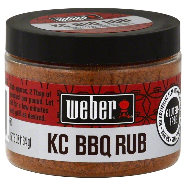 Weber KC BBQ Rub, 5.75 Oz