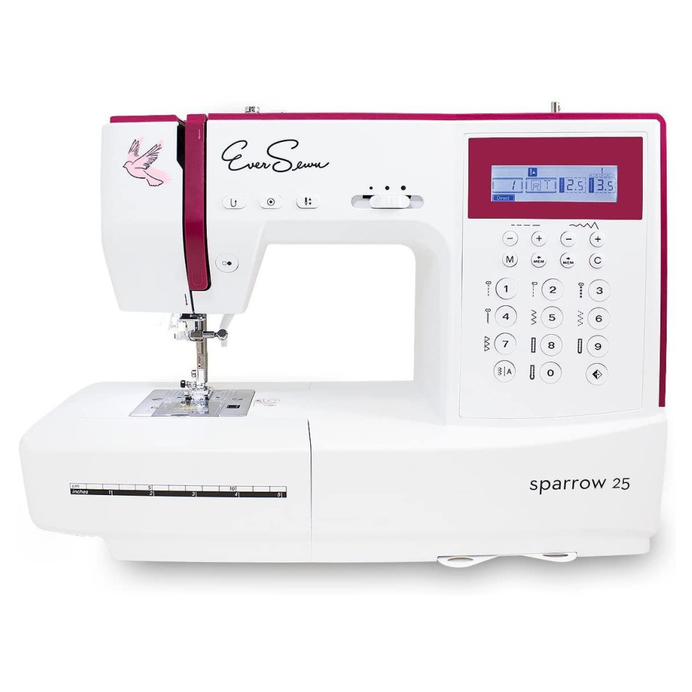 EverSewn Sparrow 25 197 Stitch Computerized Sewing Machine