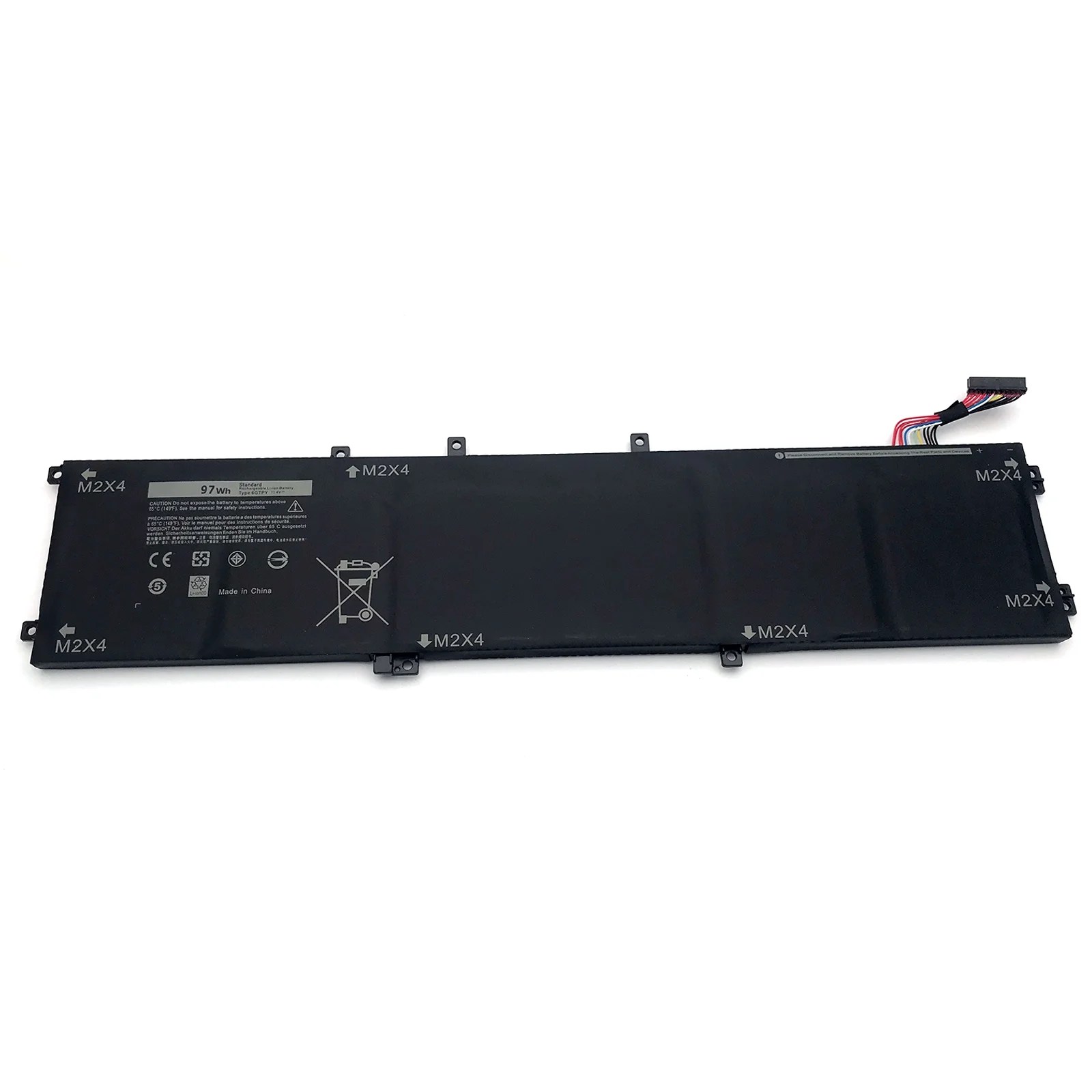 New 6Cell 97Wh Extended Battery for Dell XPS 15 9560 9570 Precision