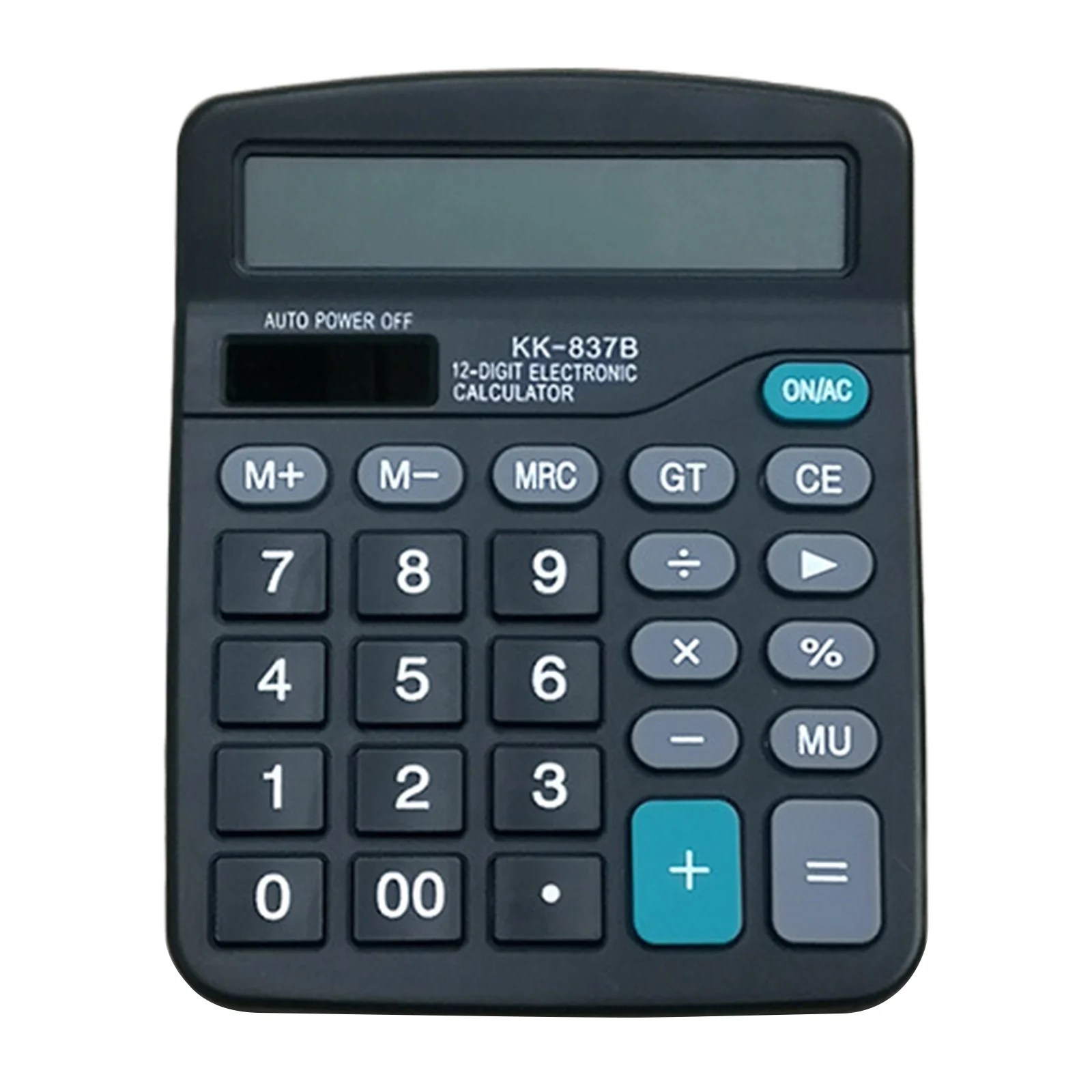 12 Digits Electronic Calculator Large Screen Desktop Calculators Home