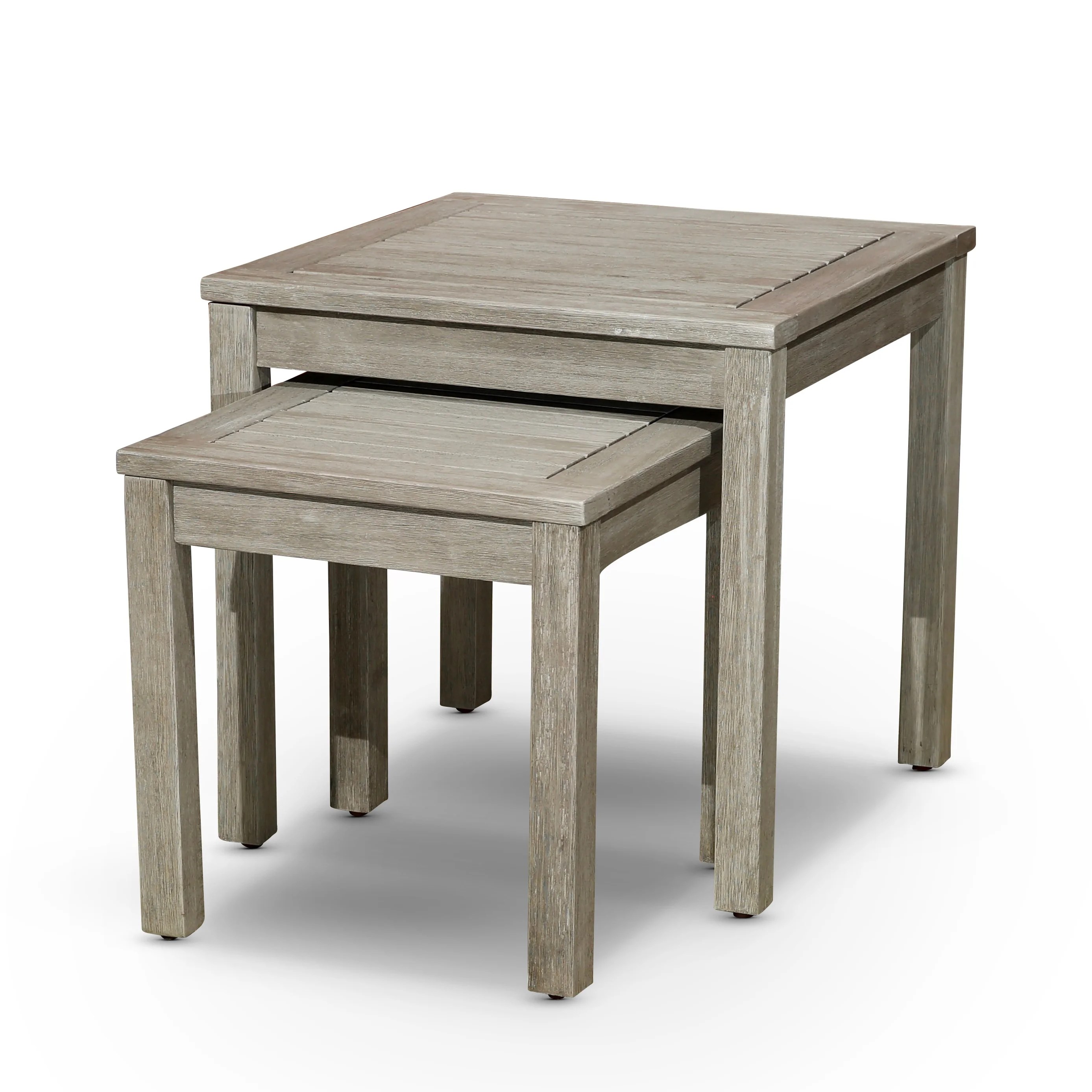 DTY Outdoor Living Longs Peak Nesting Tables, Driftwood Gray Walmart
