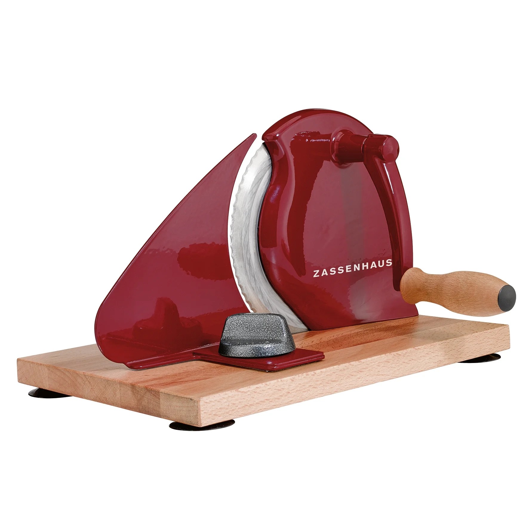 Zassenhaus Classic Red Manual Bread Slicer