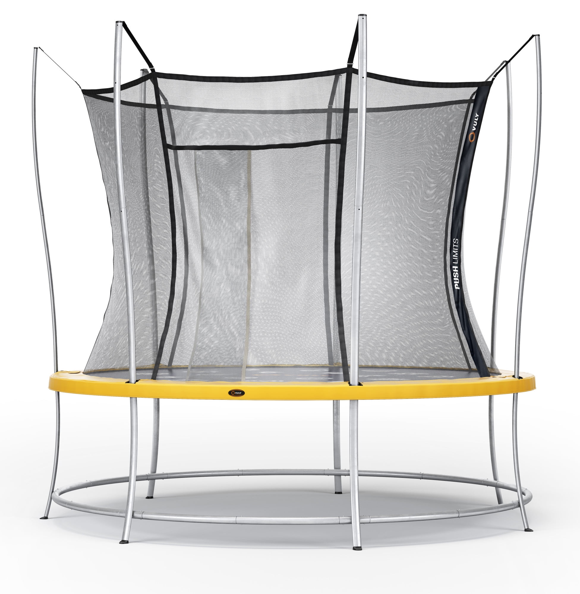 Vuly Lift Trampoline with DoubleSided Safety Pads, ExtraTall