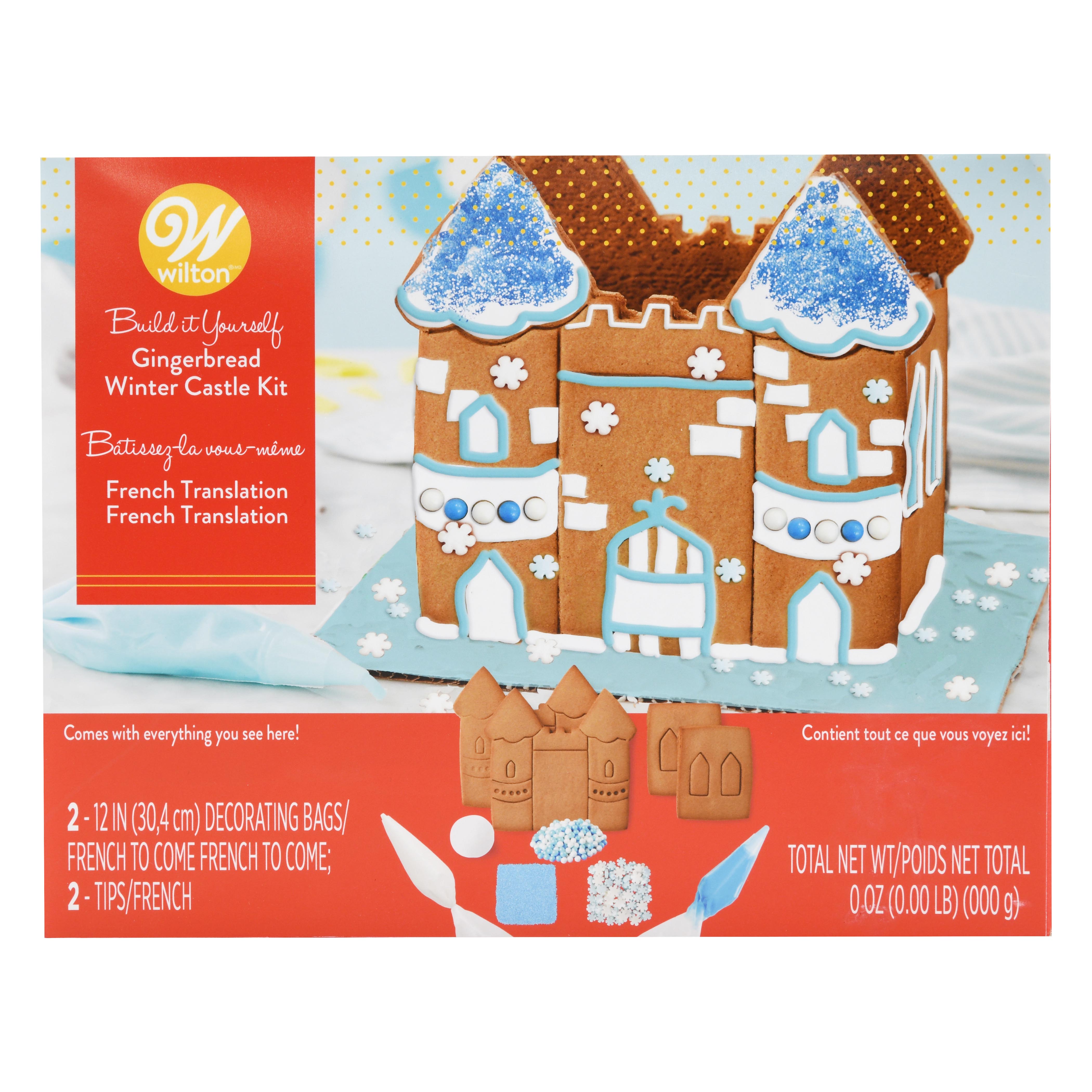 Unassembled Gingerbread House KitMini Village