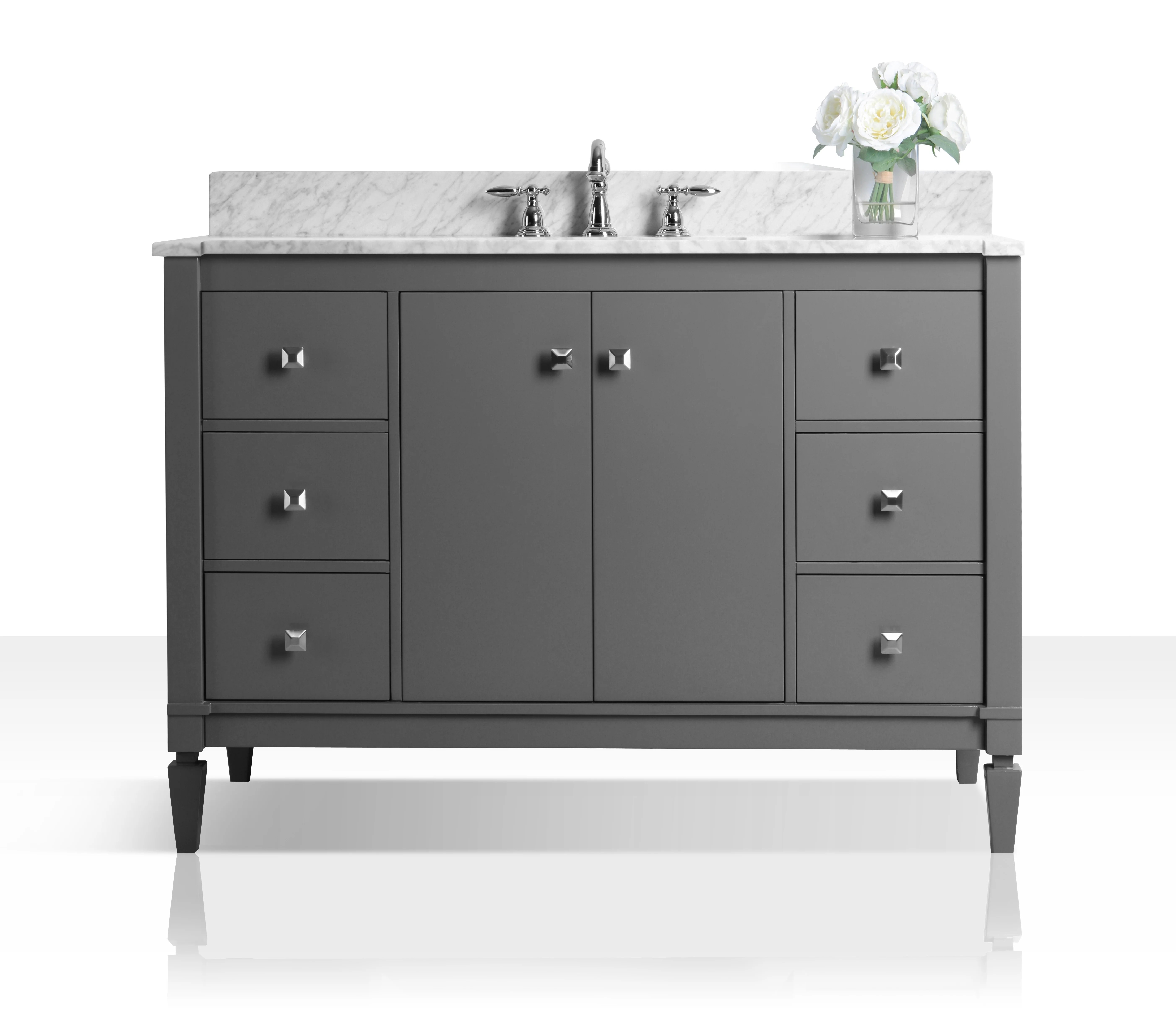 Ancerre Designs Kayleigh 48'' Single Bath Vanity Set