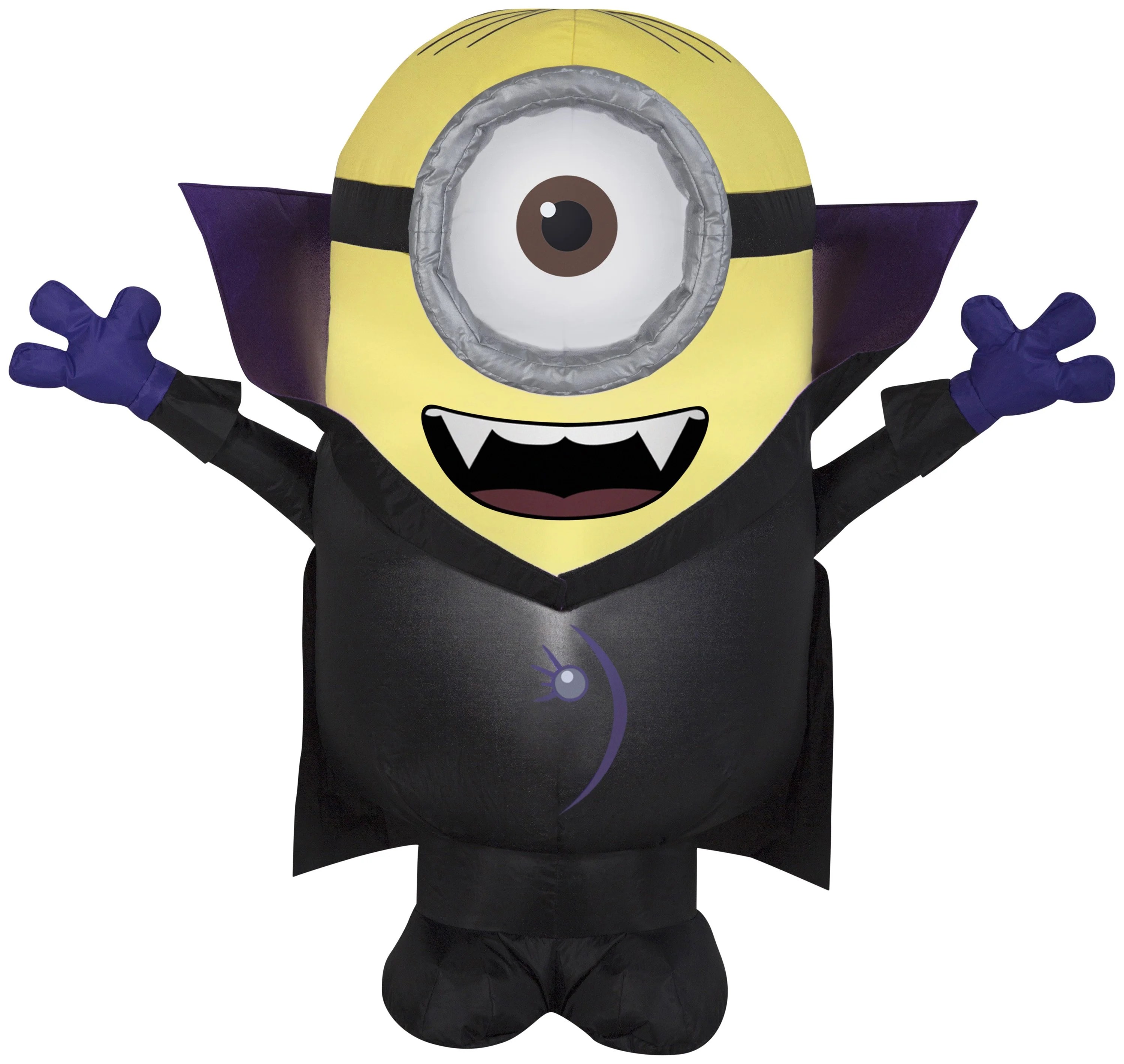 3' Airblown Gone Batty Minion Halloween Inflatable