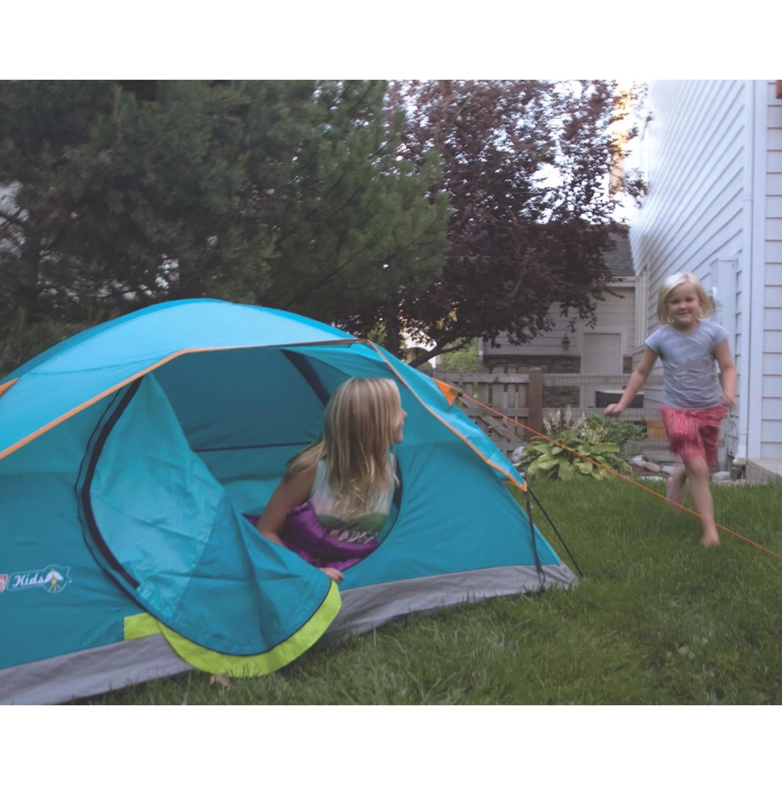 Dome Youth Kids Camping Tent 2 Person 4' x 7' Outdoor Backyard Sleeping