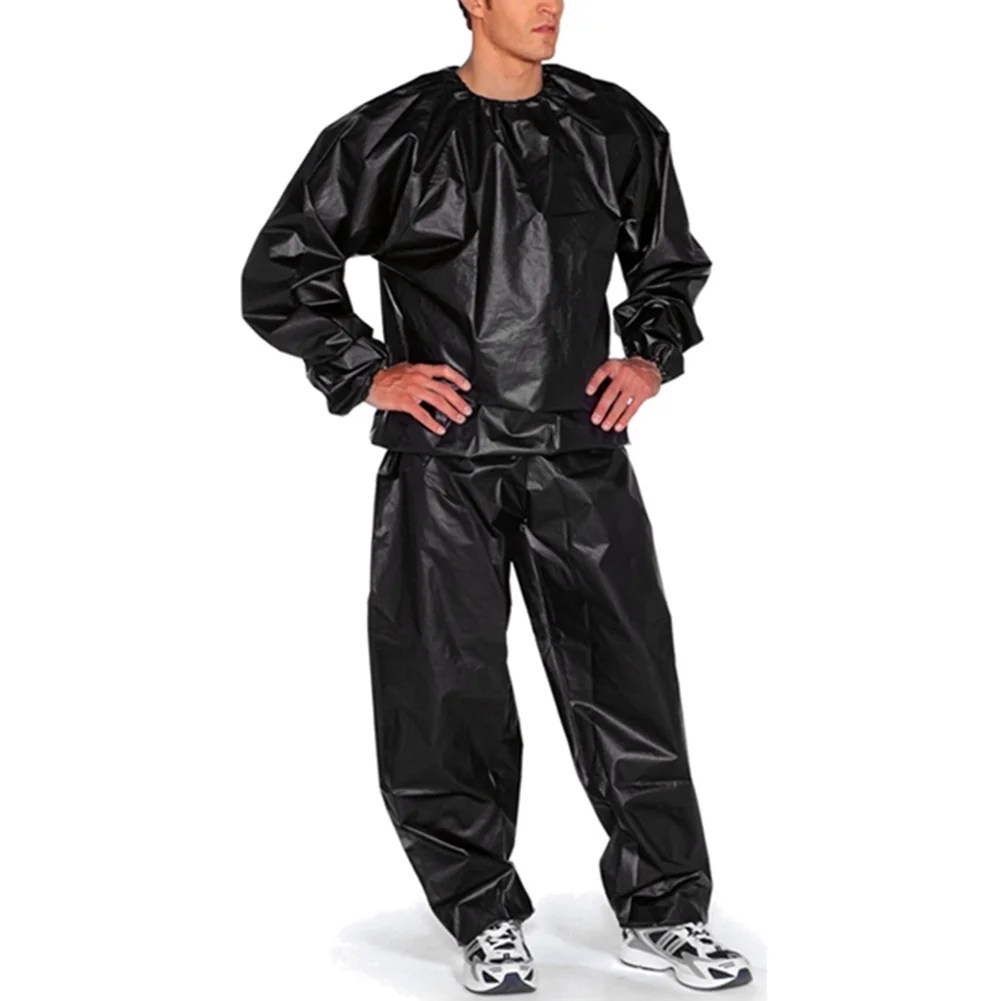 Heavy Duty Sauna Sweat Suit Exercise Gym Suit Fitness Weight Loss Anti Heavy Duty Sauna Sweat Suit Exercise Gym Suit Fitness Weight Loss Anti