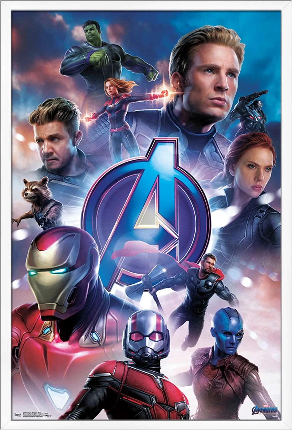 MCU Avengers Endgame Group Poster MCU Avengers Endgame Group Poster