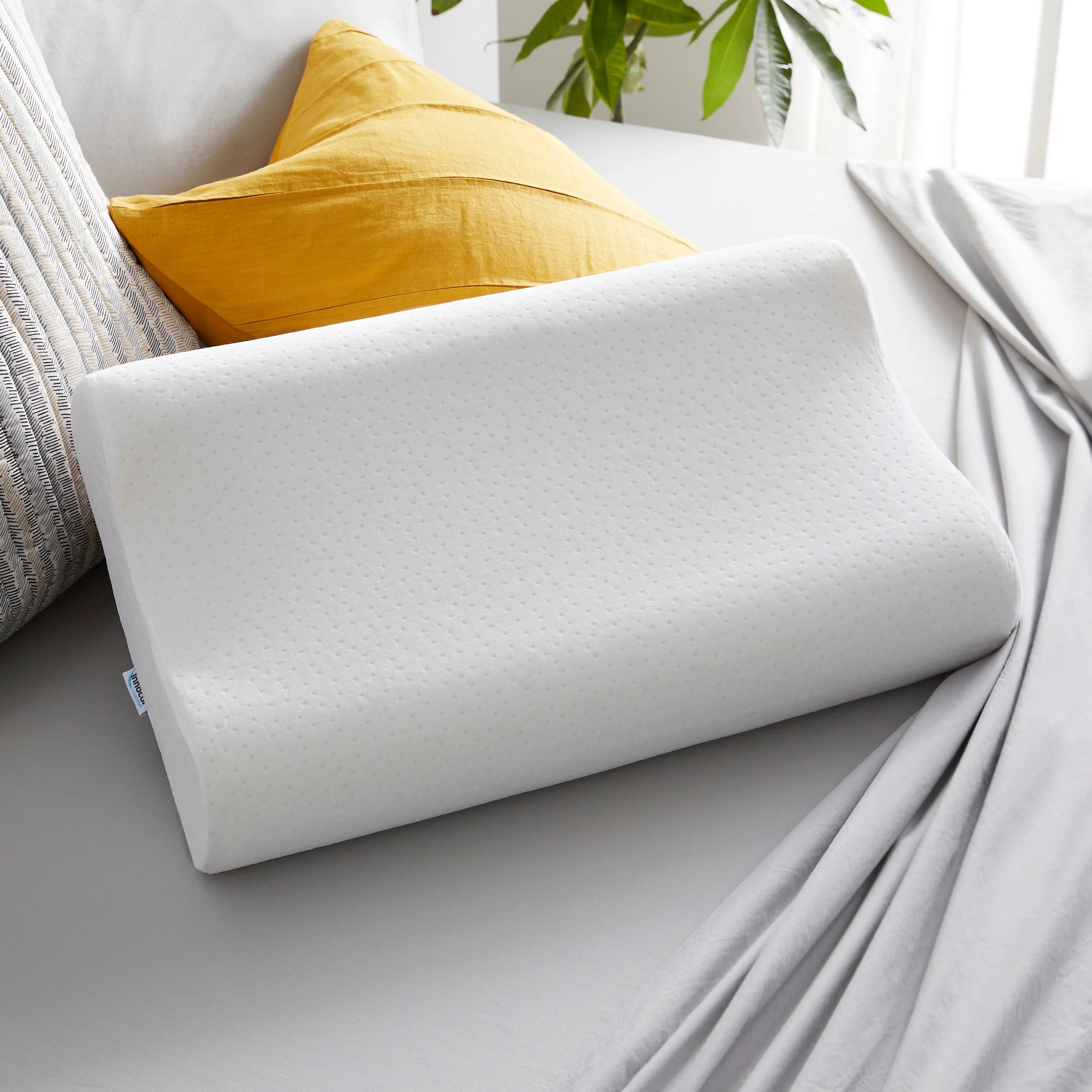 Sleep Innovations Contour Memory Foam Pillow, Standard Size, Cervical