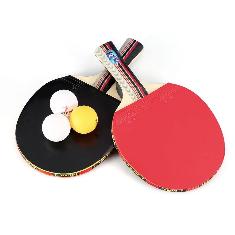 Mgaxyff ping pong bat, table tennis bat,2pcs 7 Layers Wood Ping Pong