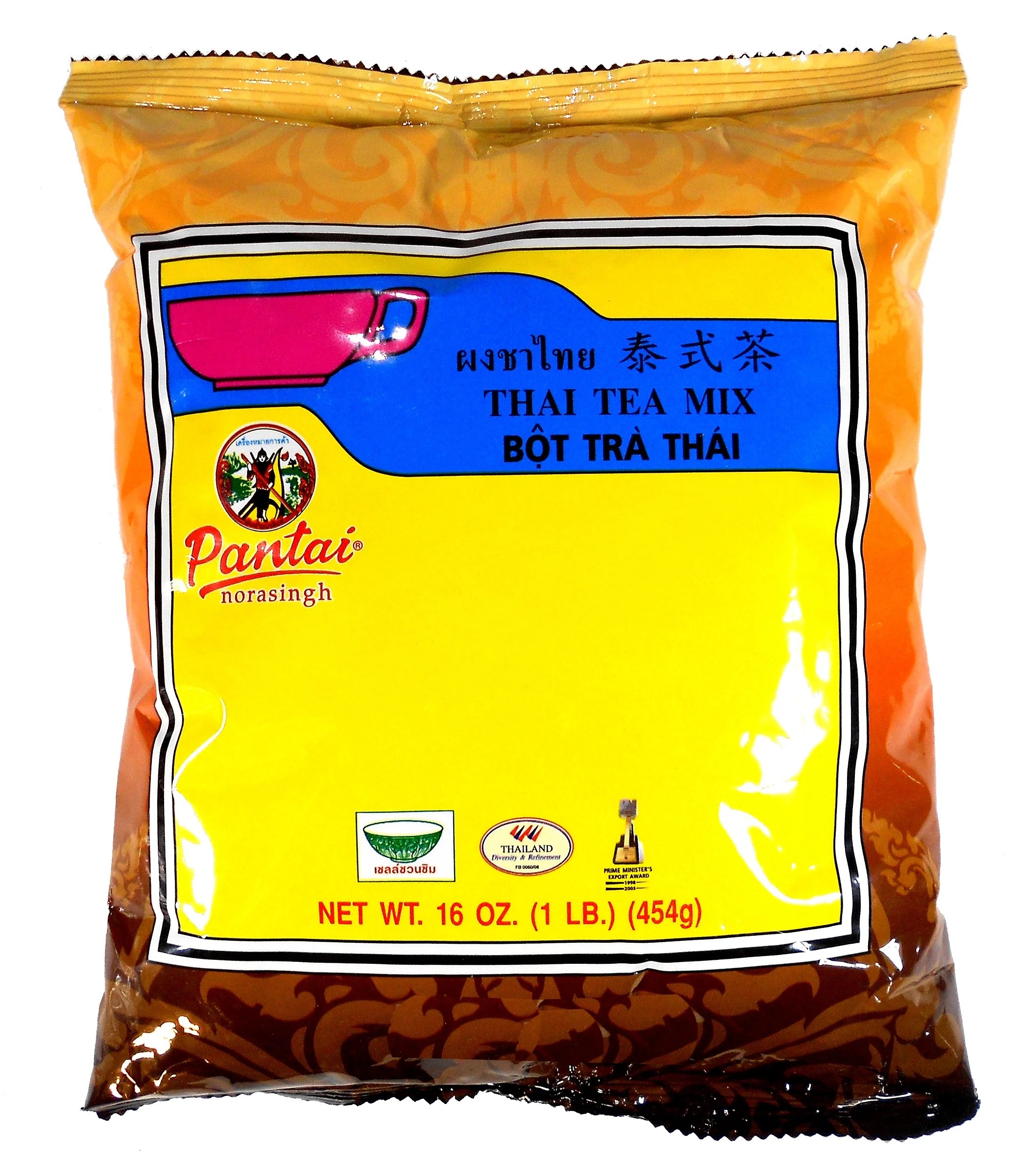 Pantai Thai Tea Mix Authentic Traditional Restaurant Style Thai Iced