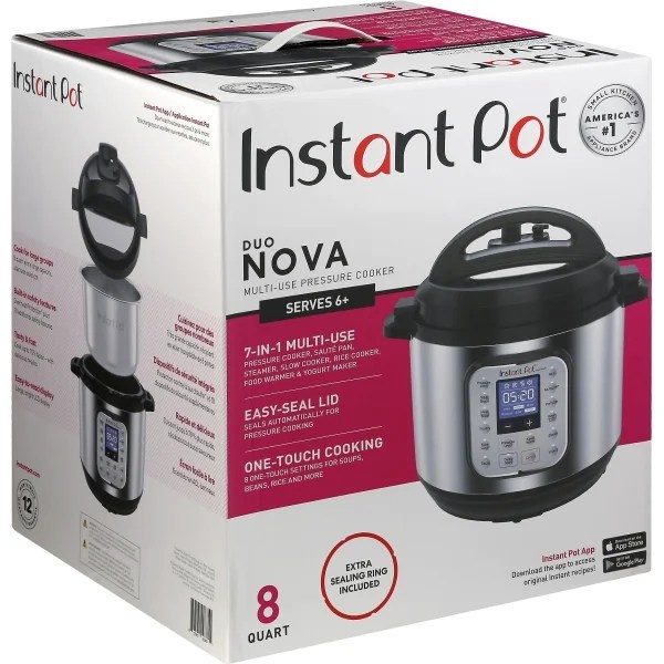 Instant Pot Duo Nova 8qt 7in1 MultiUse Programmable