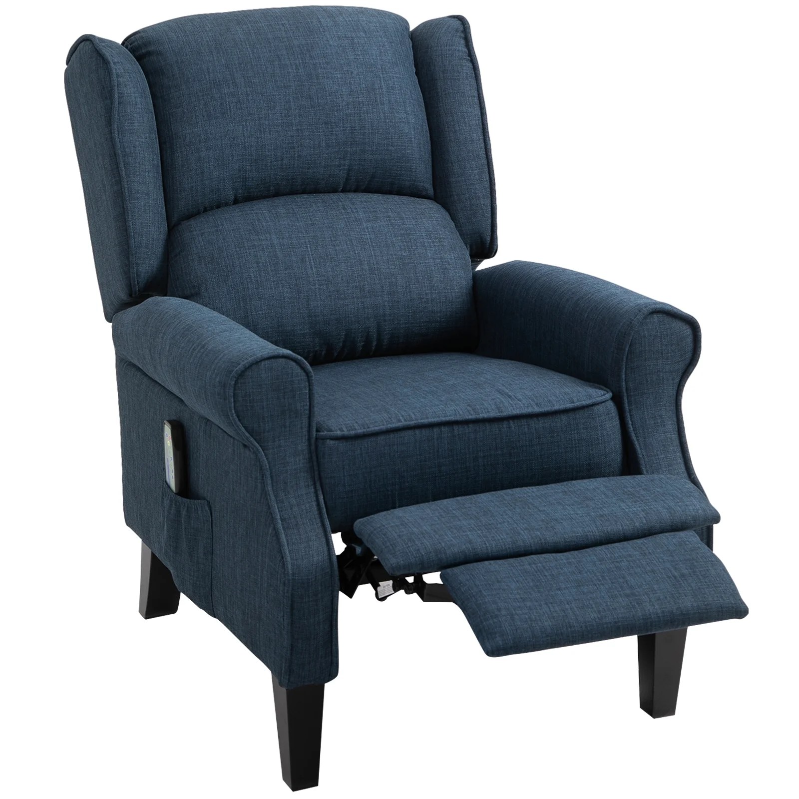 Heated Vibrating Massage Recliner Chair Linen Fabric Walmart Heated Vibrating Massage Recliner Chair Linen Fabric Walmart