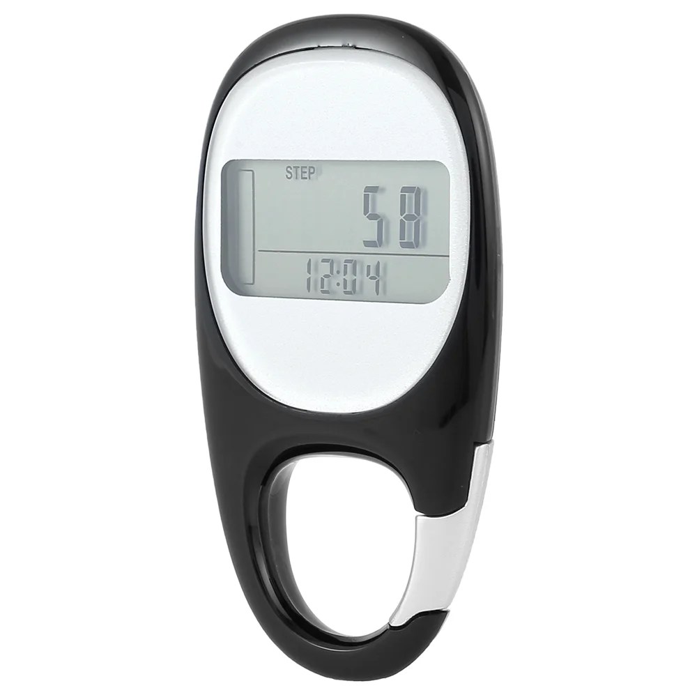 Miuline 3D Pedometer Portable Simple Walking Pedometer Step Counter with Clip, For Exercise