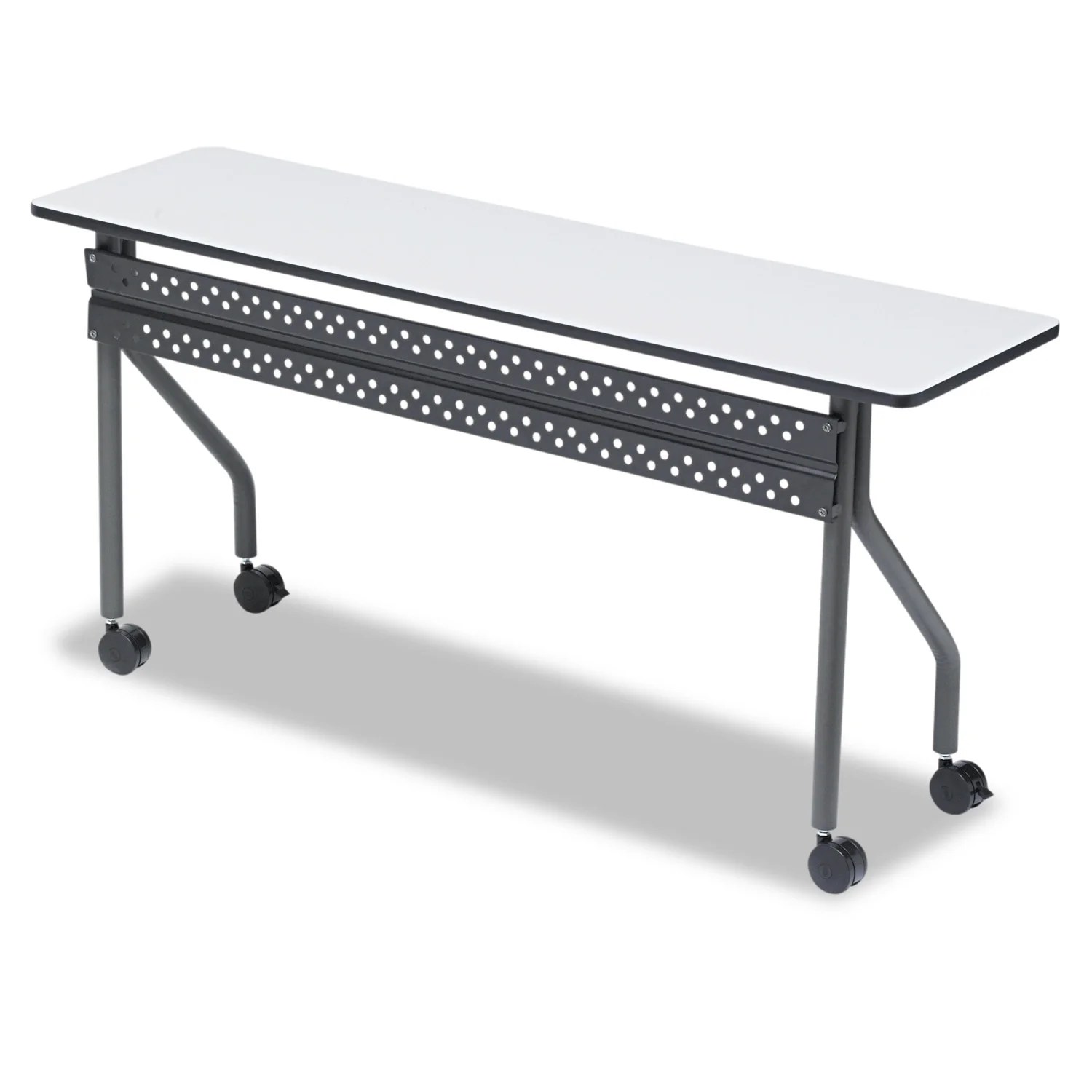 Iceberg OfficeWorks Mobile Training Table, 60w x 18d x 29h, Gray