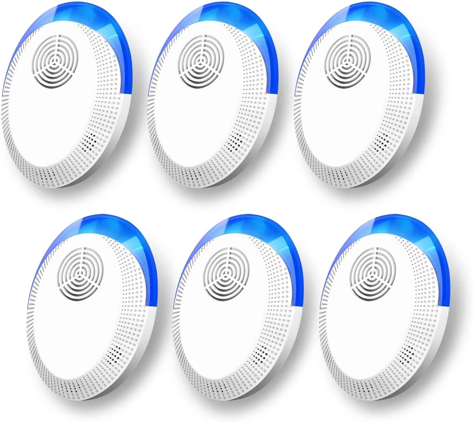 6 Packs Ultrasonic Pest Repeller.Plug in Pest Control.Indoor Repellent
