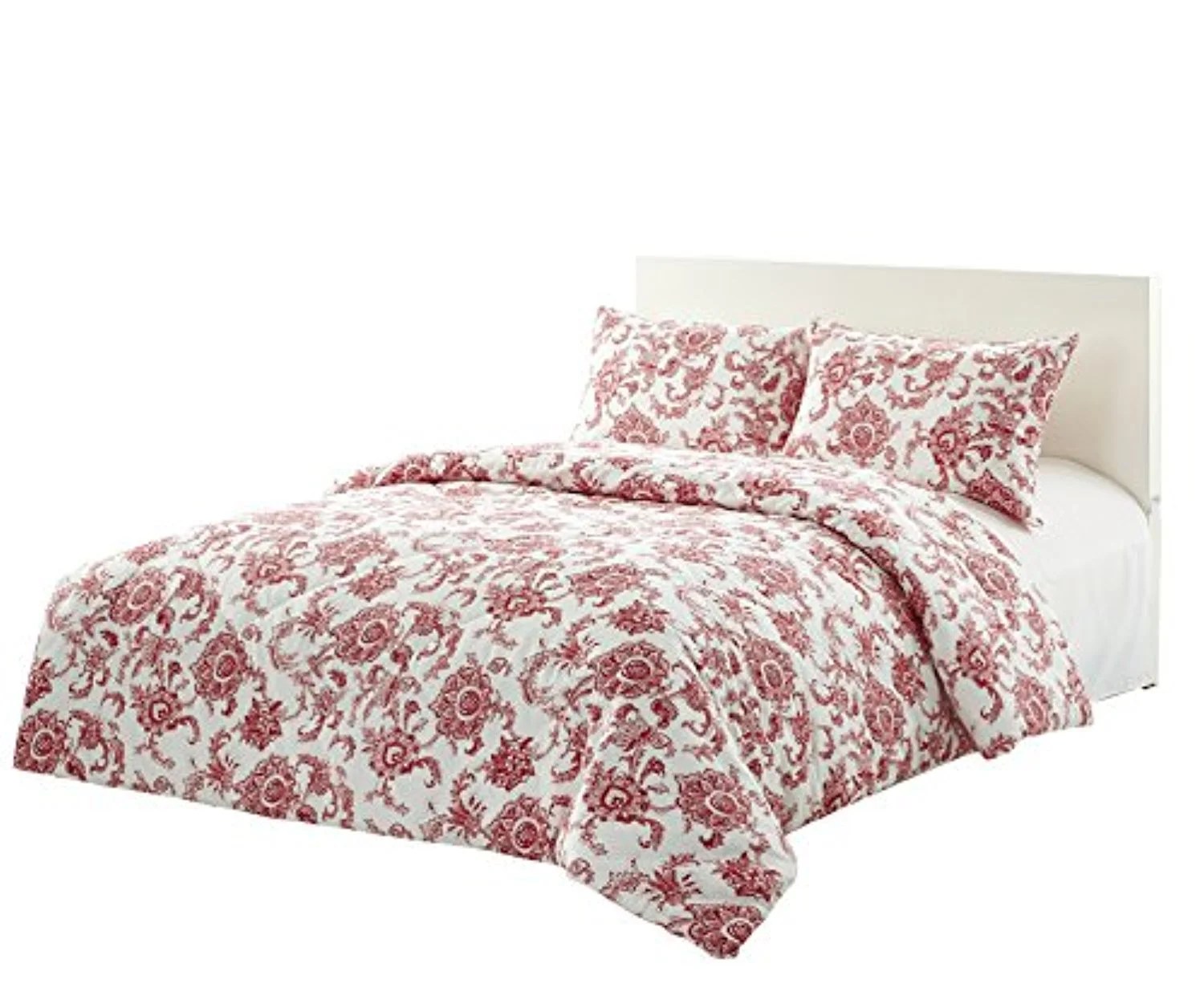 Couture Home Collection Floral Dream 3 pcs Comforter Set Pink Queen