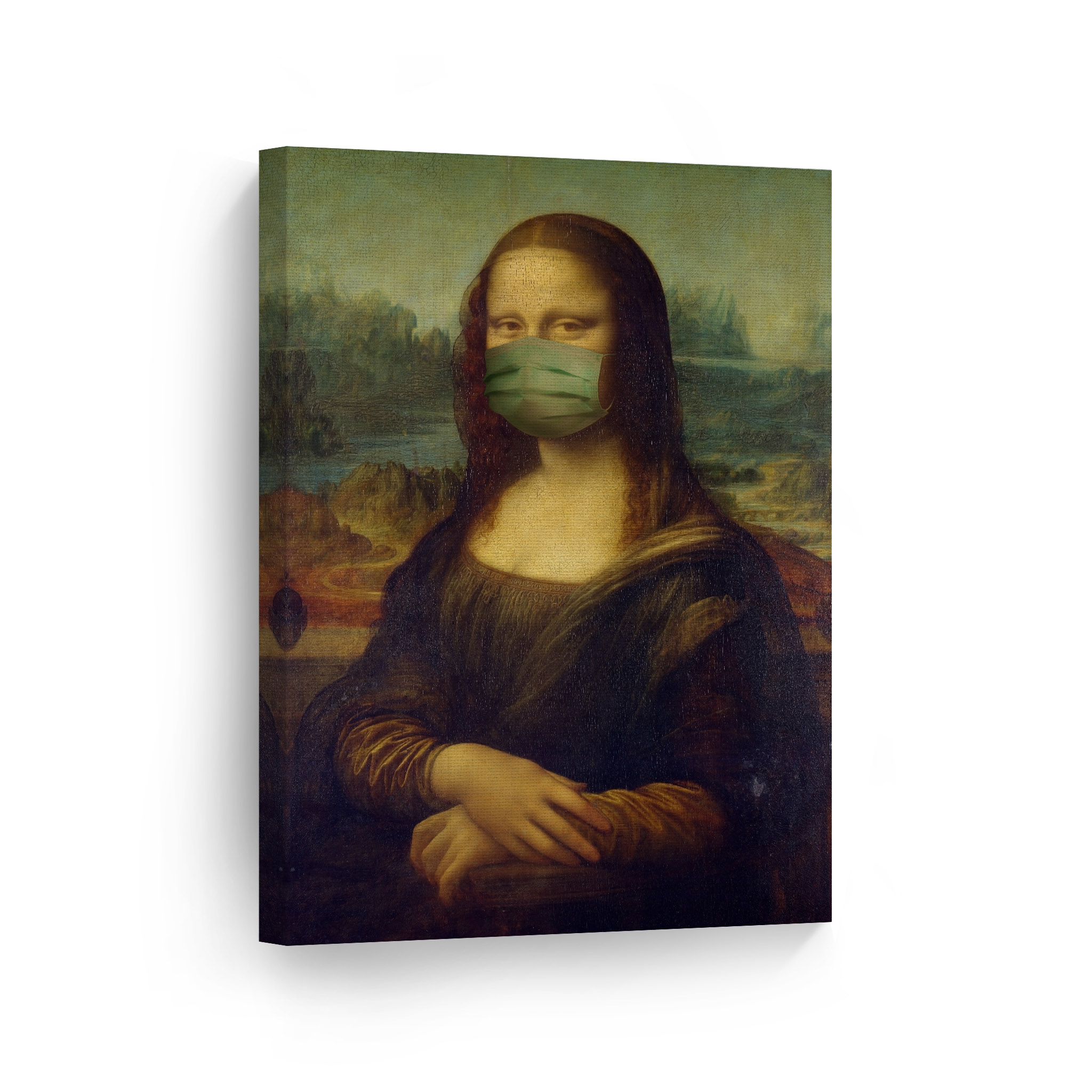 Smile Art Design Leonardo Da Vinci's Masterpiece Mona Lisa